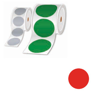 BROTHER Pre-cut and pre-printed round labels calendar tags on rolls Sky Blue 50mm - 500 labels / roll