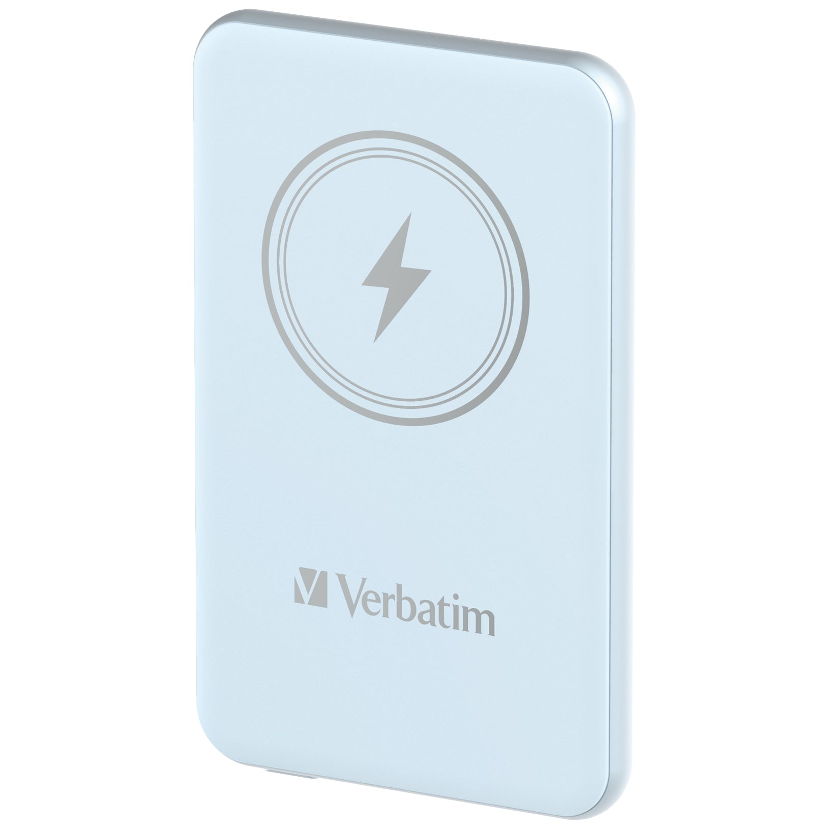 VERBATIM CHARGE N GO MAGNETIC WIRELESS POWER BANK 5000 BLUE WCF (P)