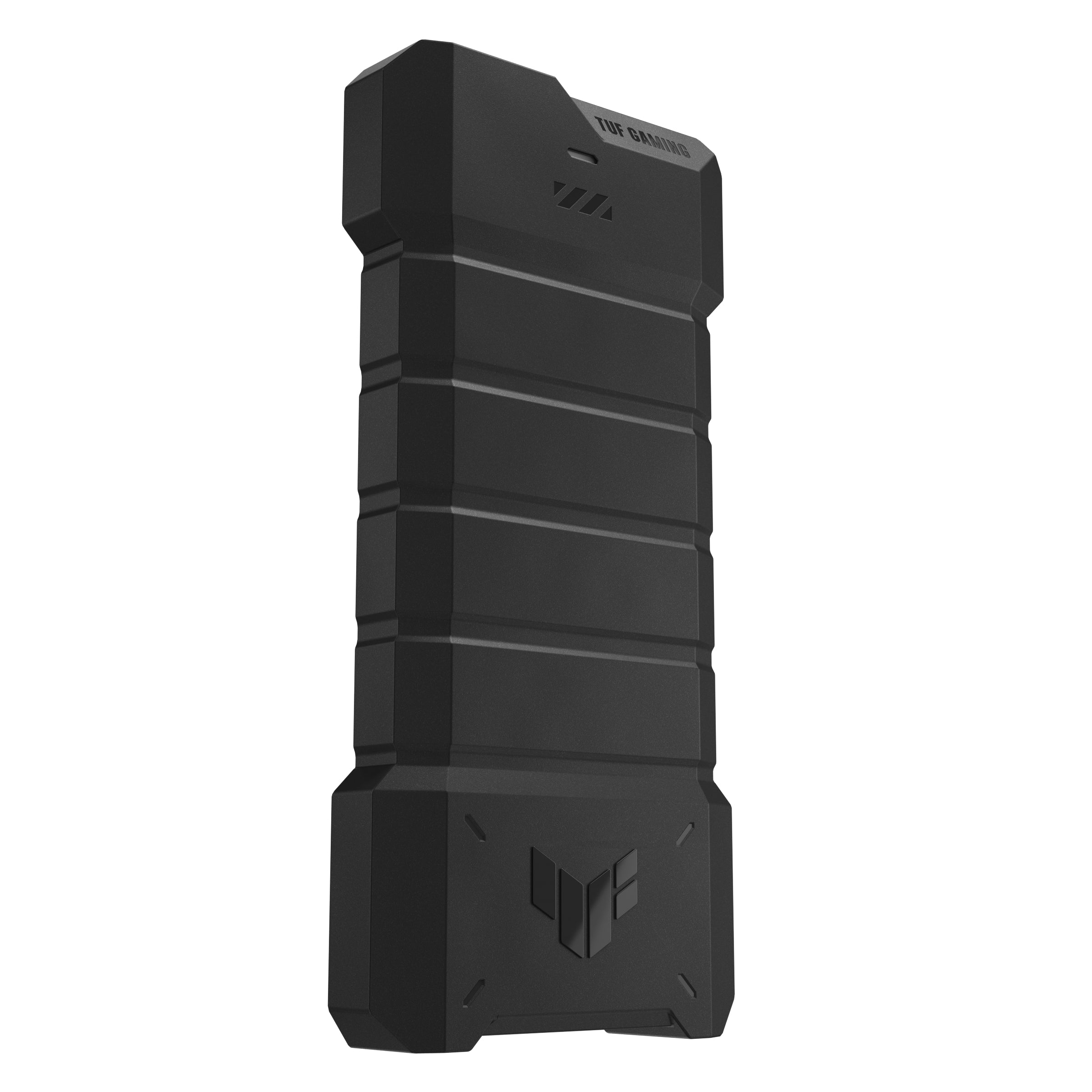 ASUS TUF Gaming A2-USB-C 3.2 Gen 2x2 SSD enclosure 20Gbps dual M.2 NVMe PCIe and SATA interfaces M.2 Q-Latch