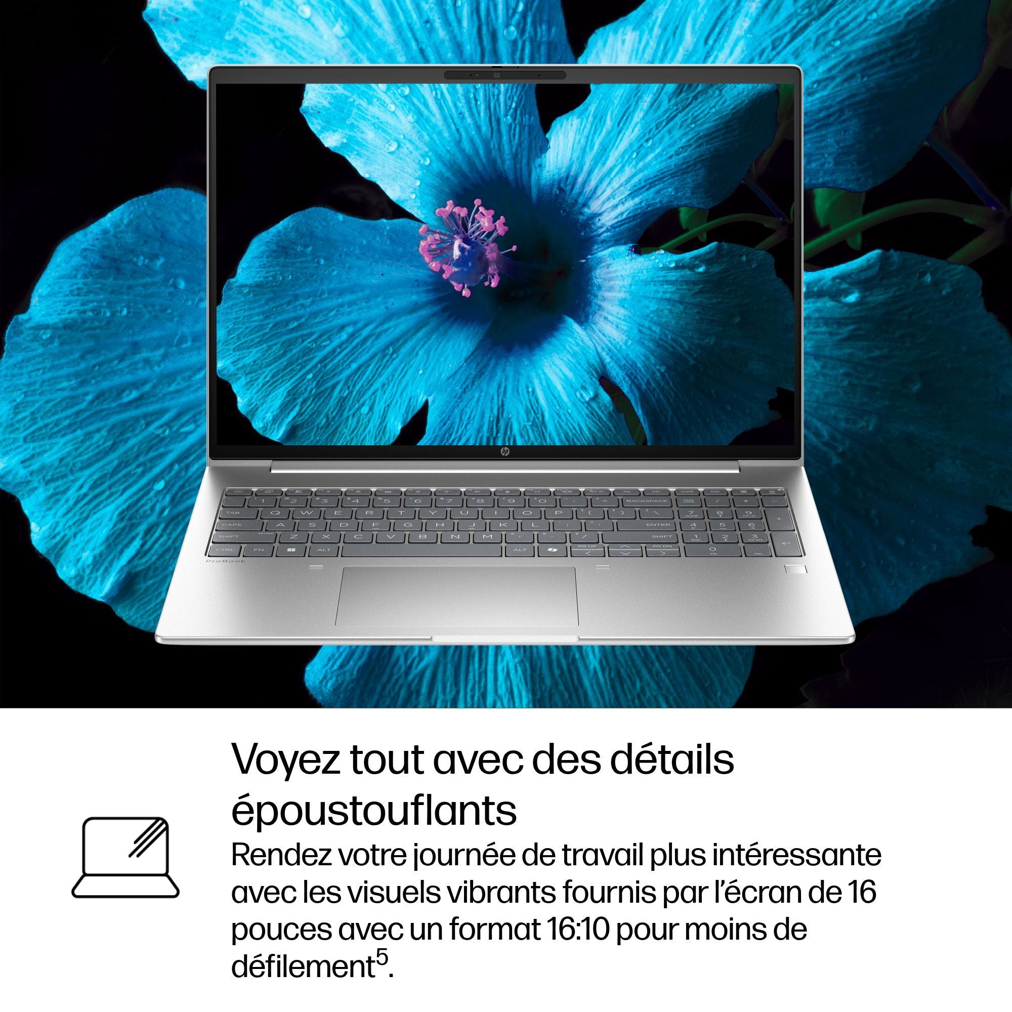 HP ProBook 4 G1iR Intel Core i5-1334U 16p WUXGA 8Go 256Go SSD UMA W11H 1/1/0