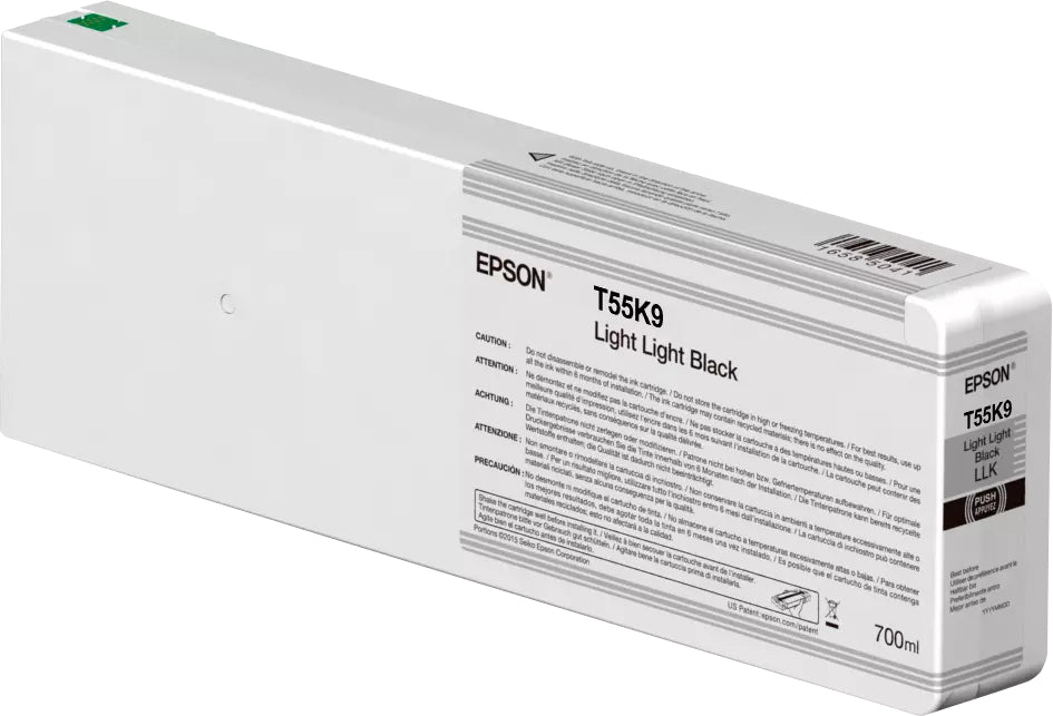 EPSON 1LB Singlepack Light Light Black T55K900 UltraChrome