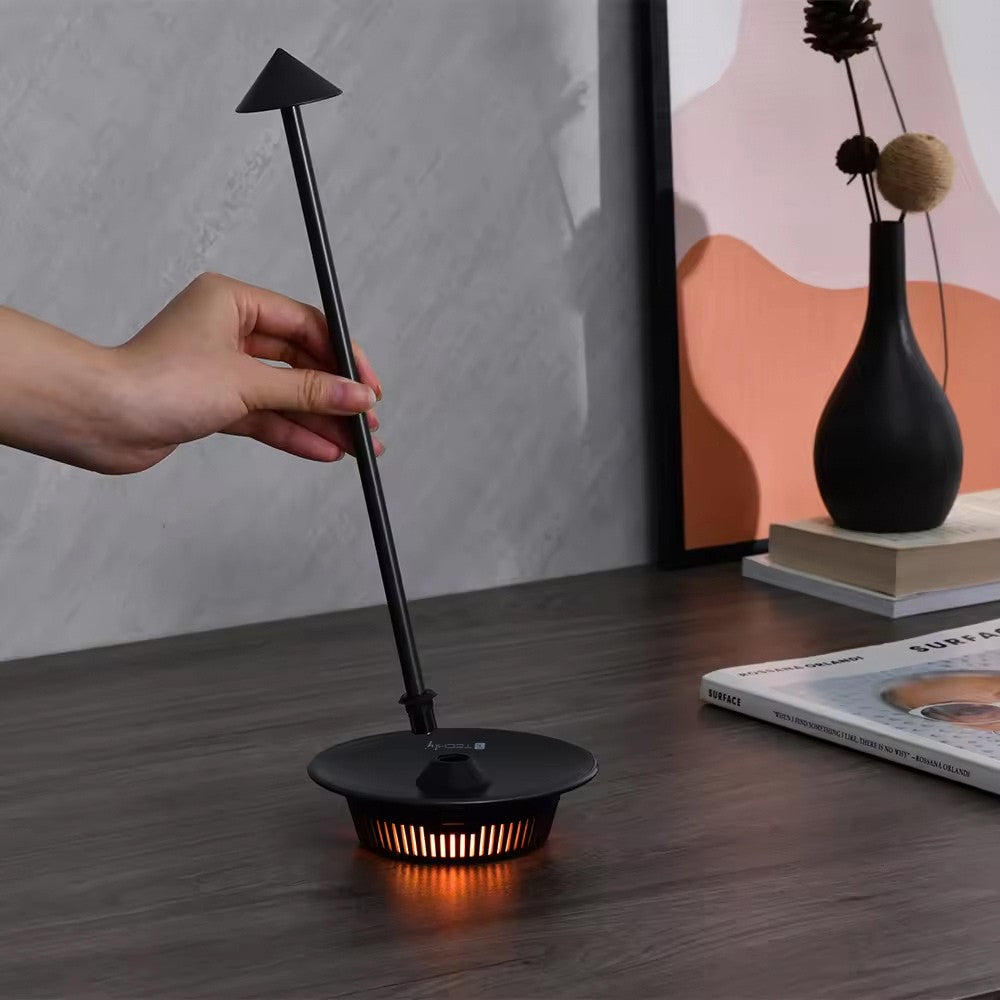 Techly I-LAMP-TABLE3 Lampe LED sans fil avec base tactile dimmable RGB
