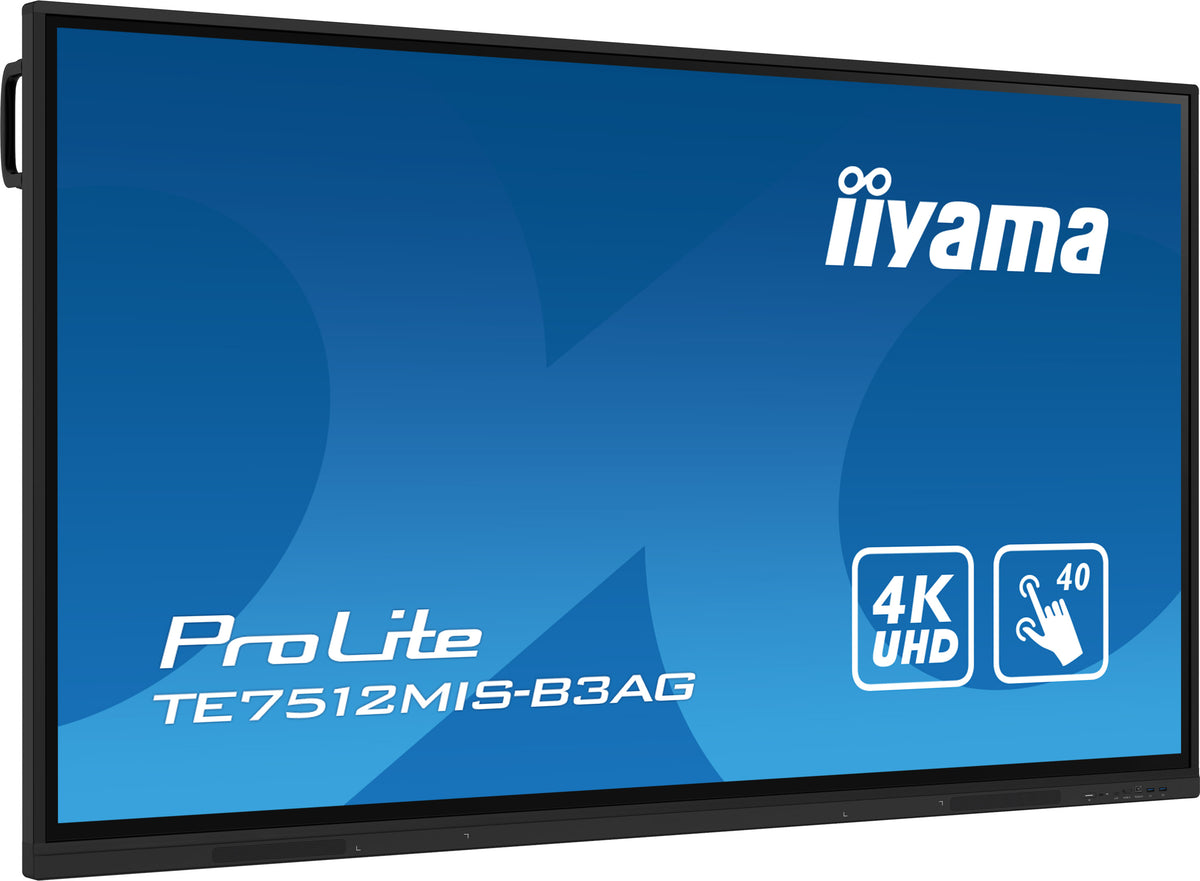 IIYAMA- Afficheur professionnel tactile 75" TE7512MIS-B3AG