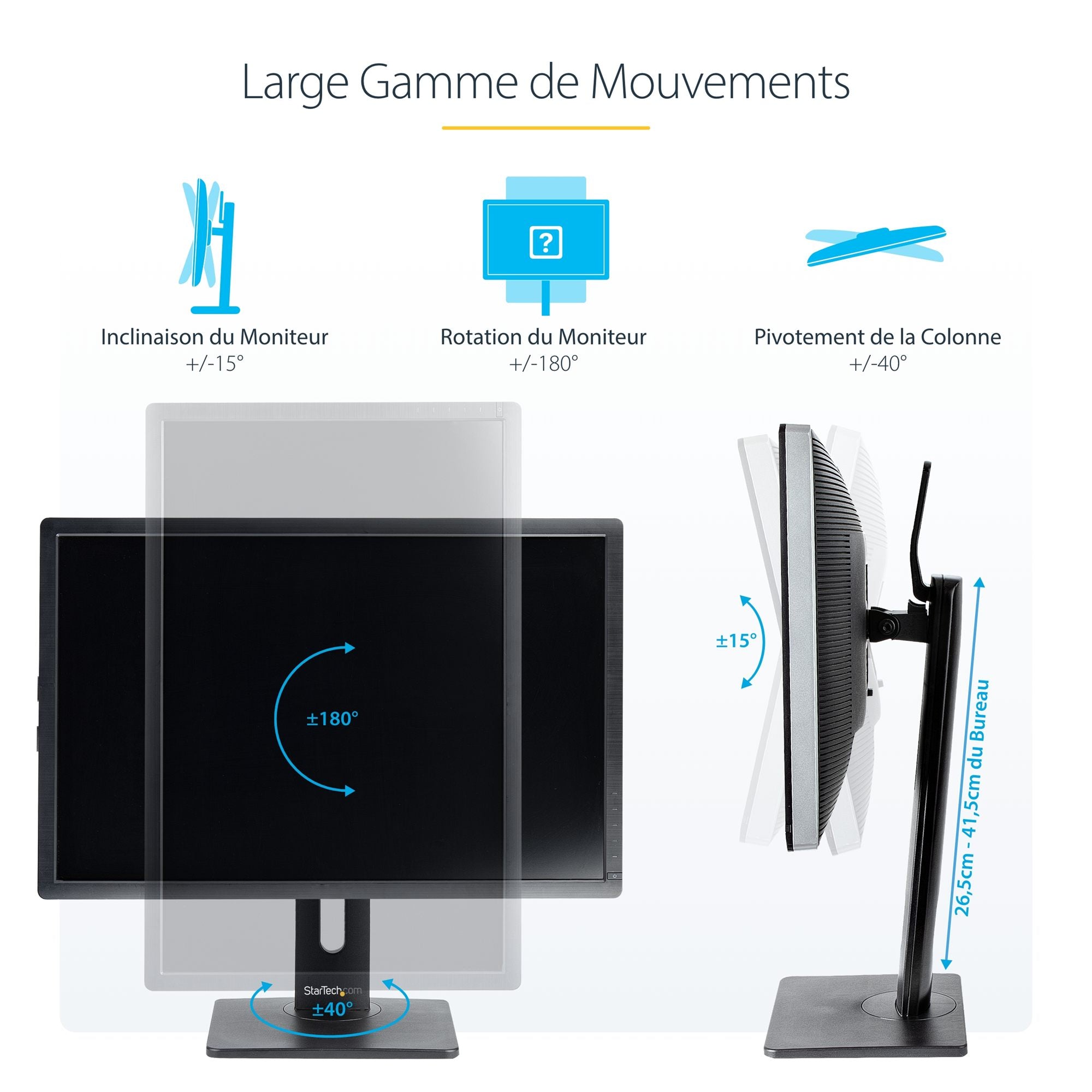 Free Standing Single Monitor Mount/Stand