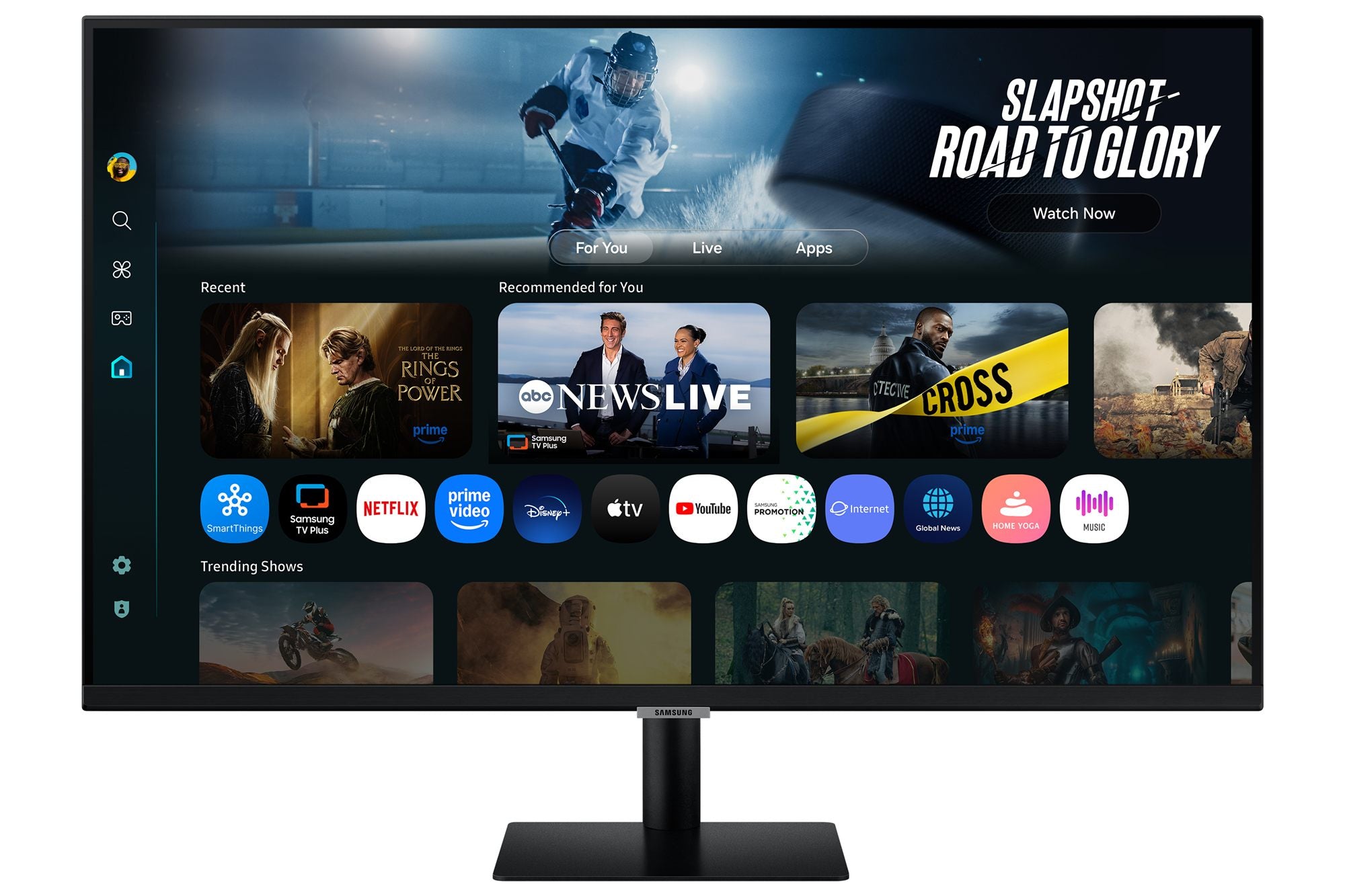 SAMSUNG LS32FM702 Nouveau Smart Moniteur M7 avec IA  M- UHD 4K- USB-C wifi intégré