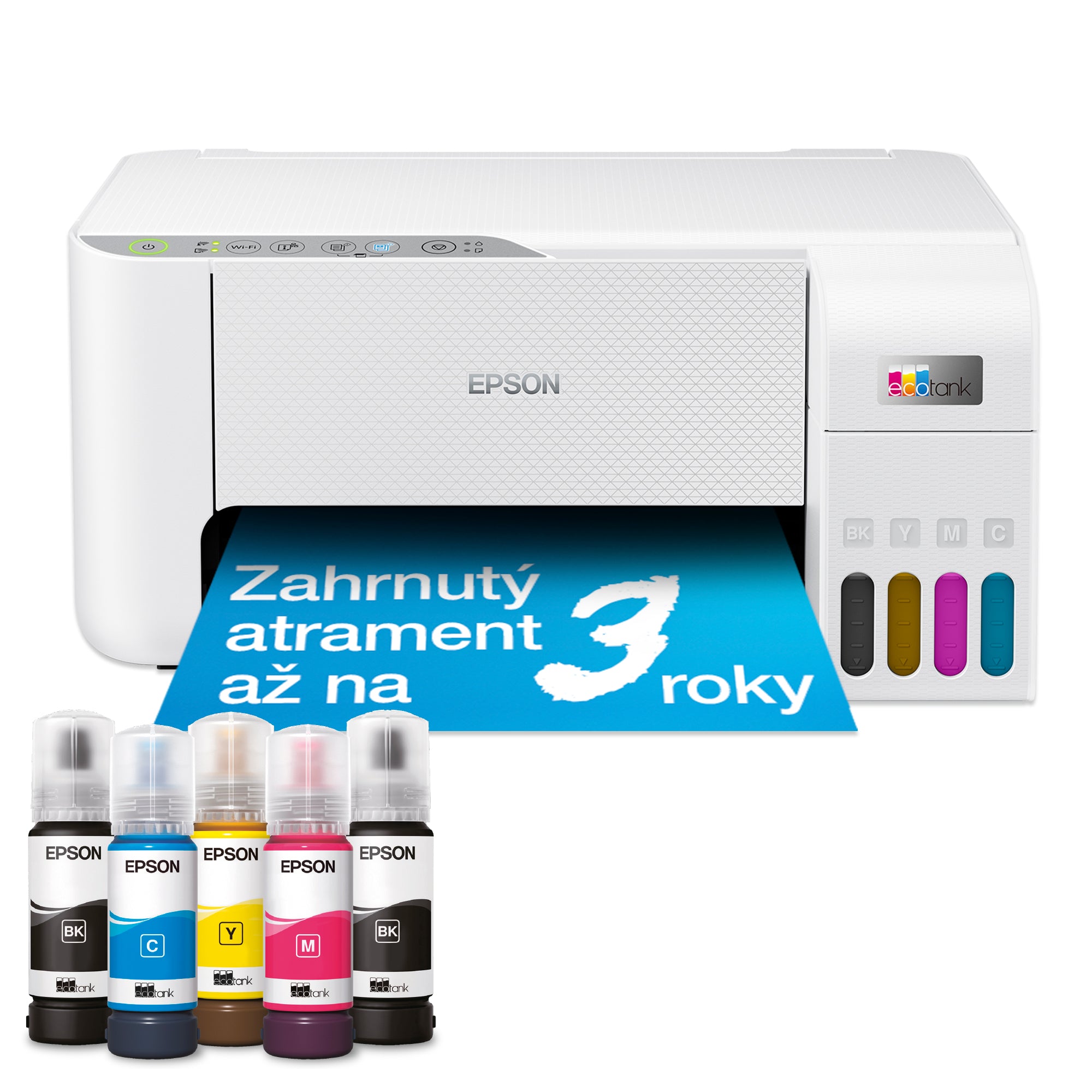 Epson EcoTank L3276 - appareil tout-en-un d'impression - impression, numérisation, copie 5760 x 1440 DPI A4 10ppm Wi-Fi