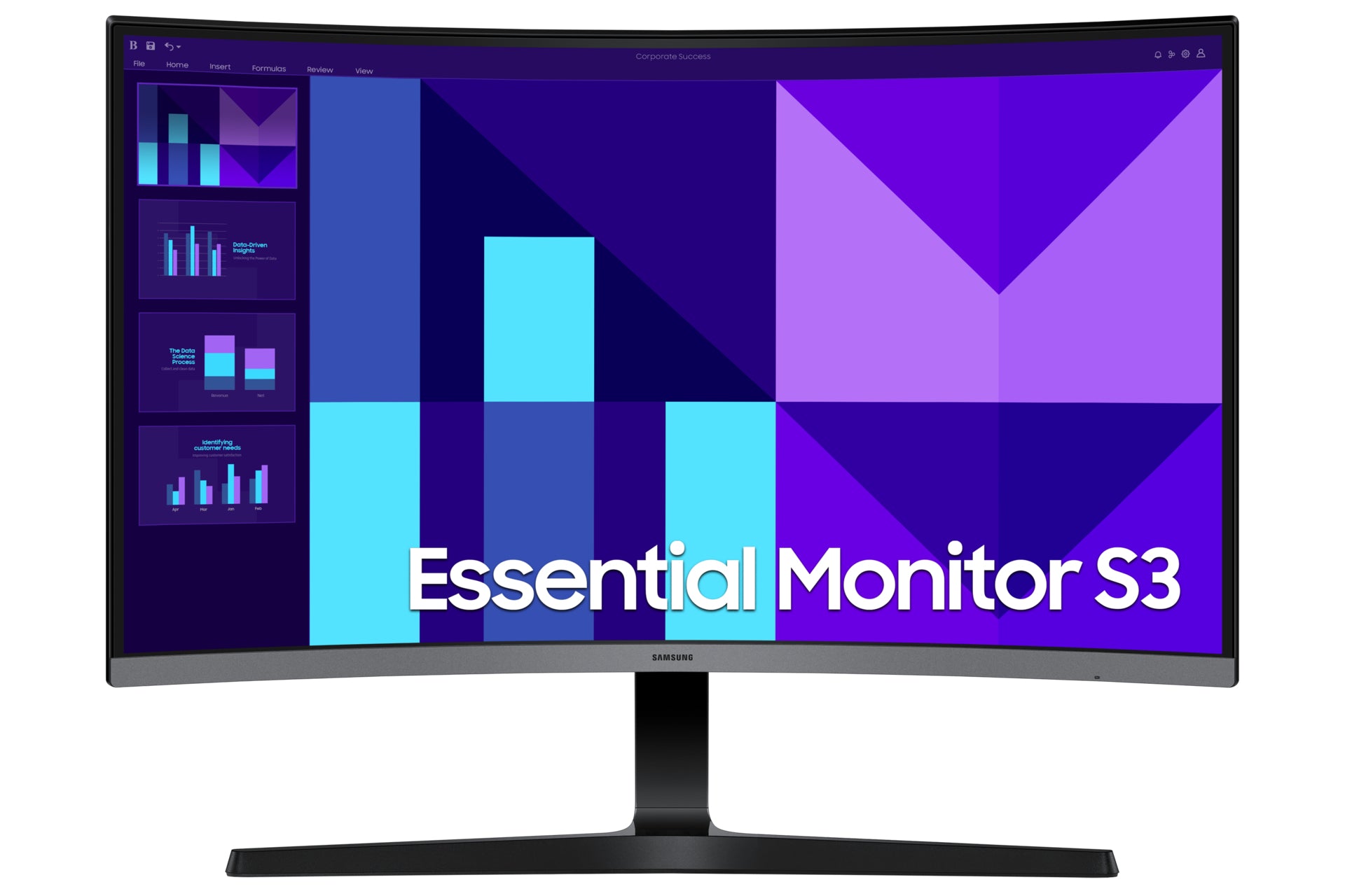 SAMSUNG LS27D390GAUXEN écran LED - incurvé - 27p- 1920 x 1080 Full HD (1080p) 100 Hz - VA - 250 cd/m2 - 4000:1 - 4 ms - HDMI VGA