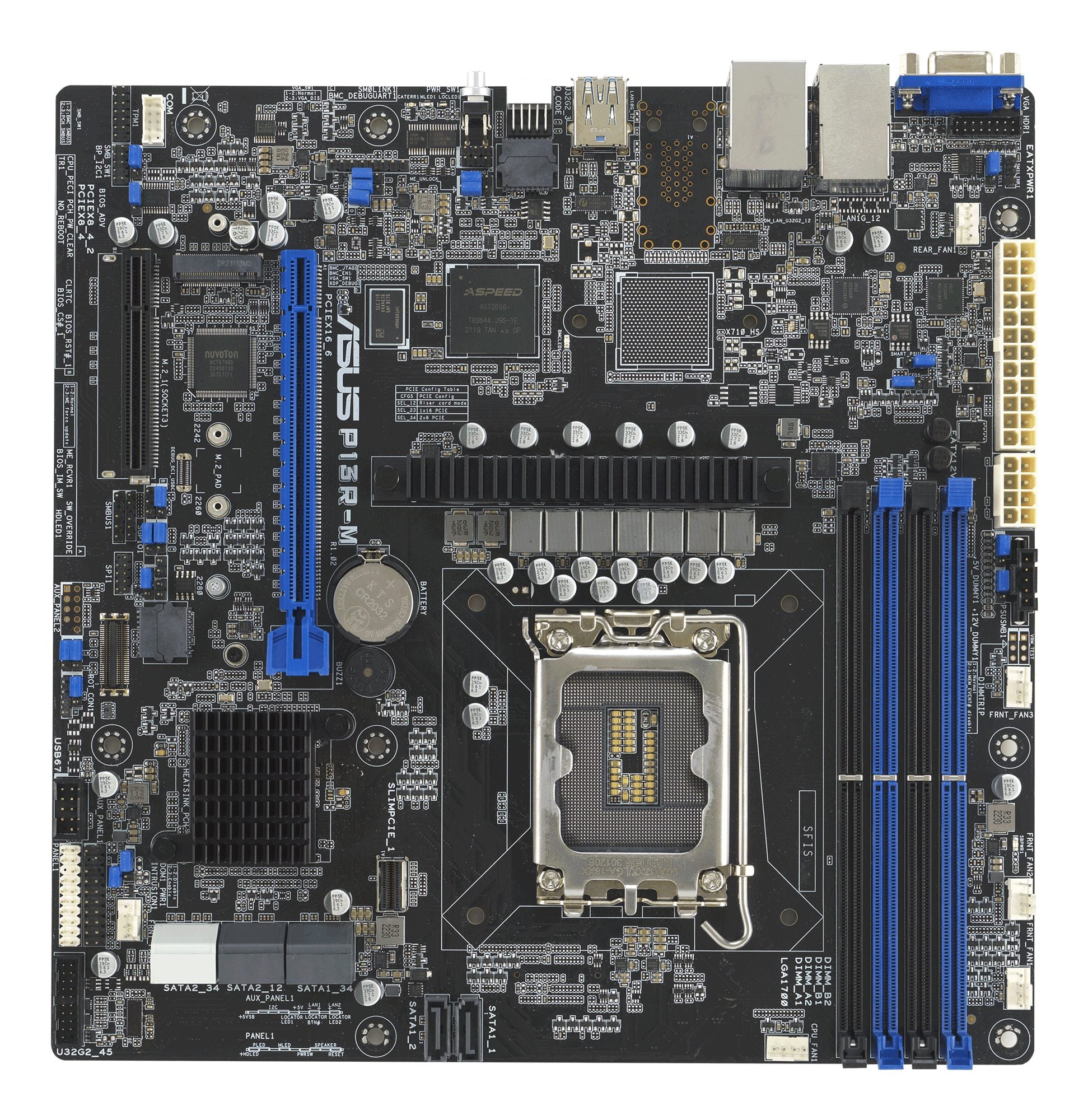 P13R-M 1xLGA1700 C262 M-ATX 4DIMM