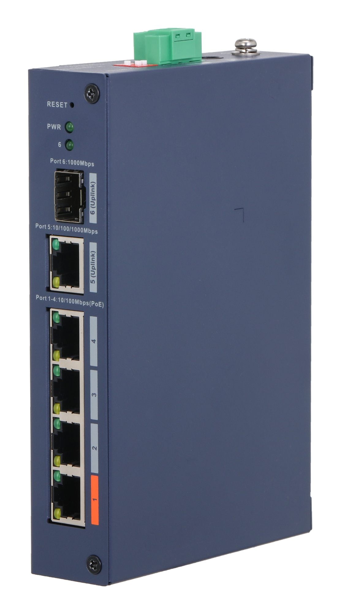 Dahua CHS4106-4ET-60 Commutateur PoE industriel 6 ports 4 PoE SFP