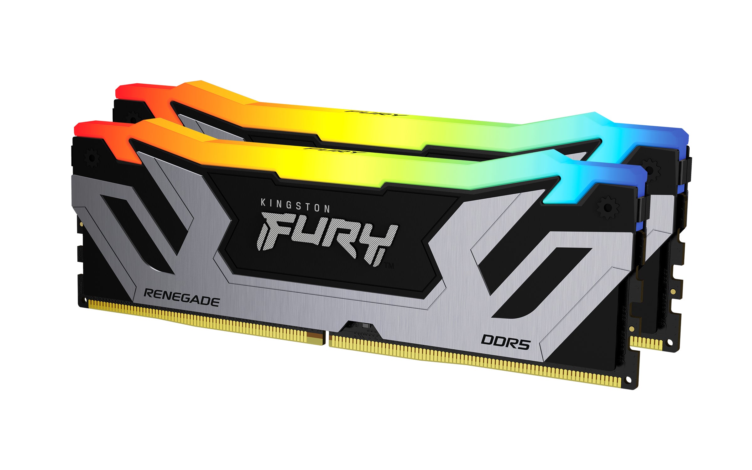 KINGSTON 48Go 8800MT/s DDR5 CL42 CUDIMM Kit of 2 FURY Renegade RGB Silver