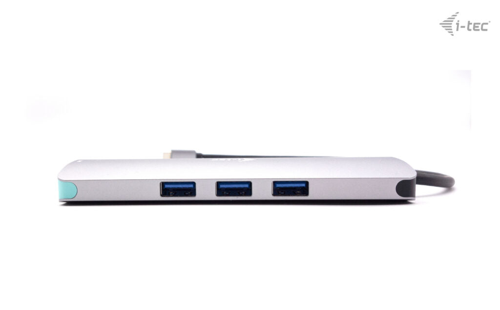 I-TEC USB C Metal Nano Docking Station 1xHDMI4K 1xSD Cardreader 1xmicroSD reader 1xGLAN 3xUSB 3.0 Port 1xUSB-C Sans Alimentation