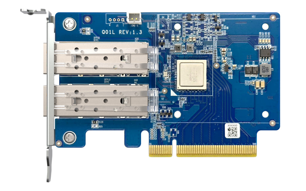 Dual-port SFP+10GbE network expansion
