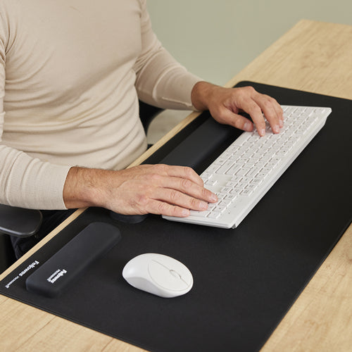 FELLOWES Repose-poignets clavier Breyta - Noir