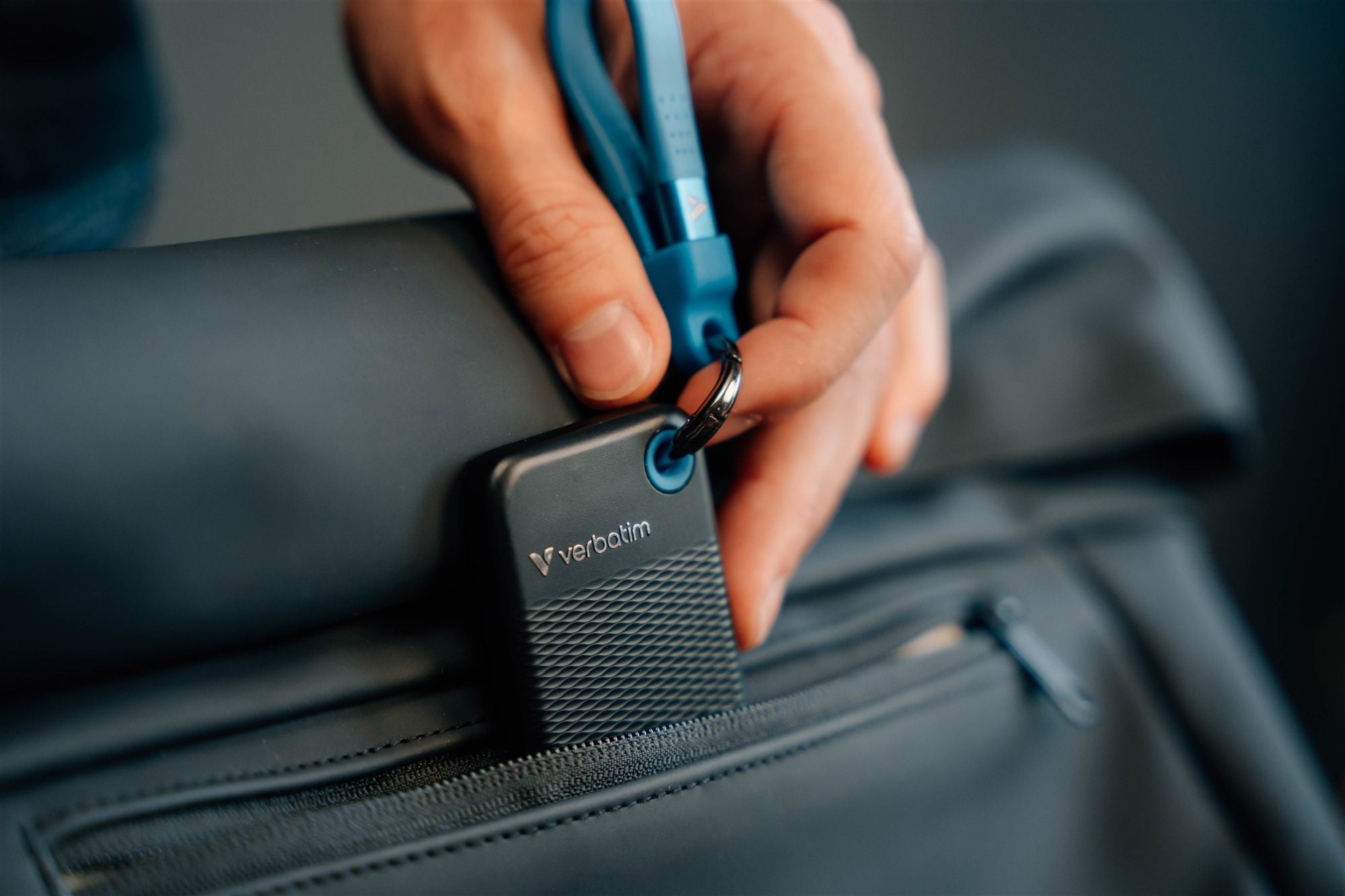 Pocket SSD USB 3.2 Gen 2 1TB Black/Blue