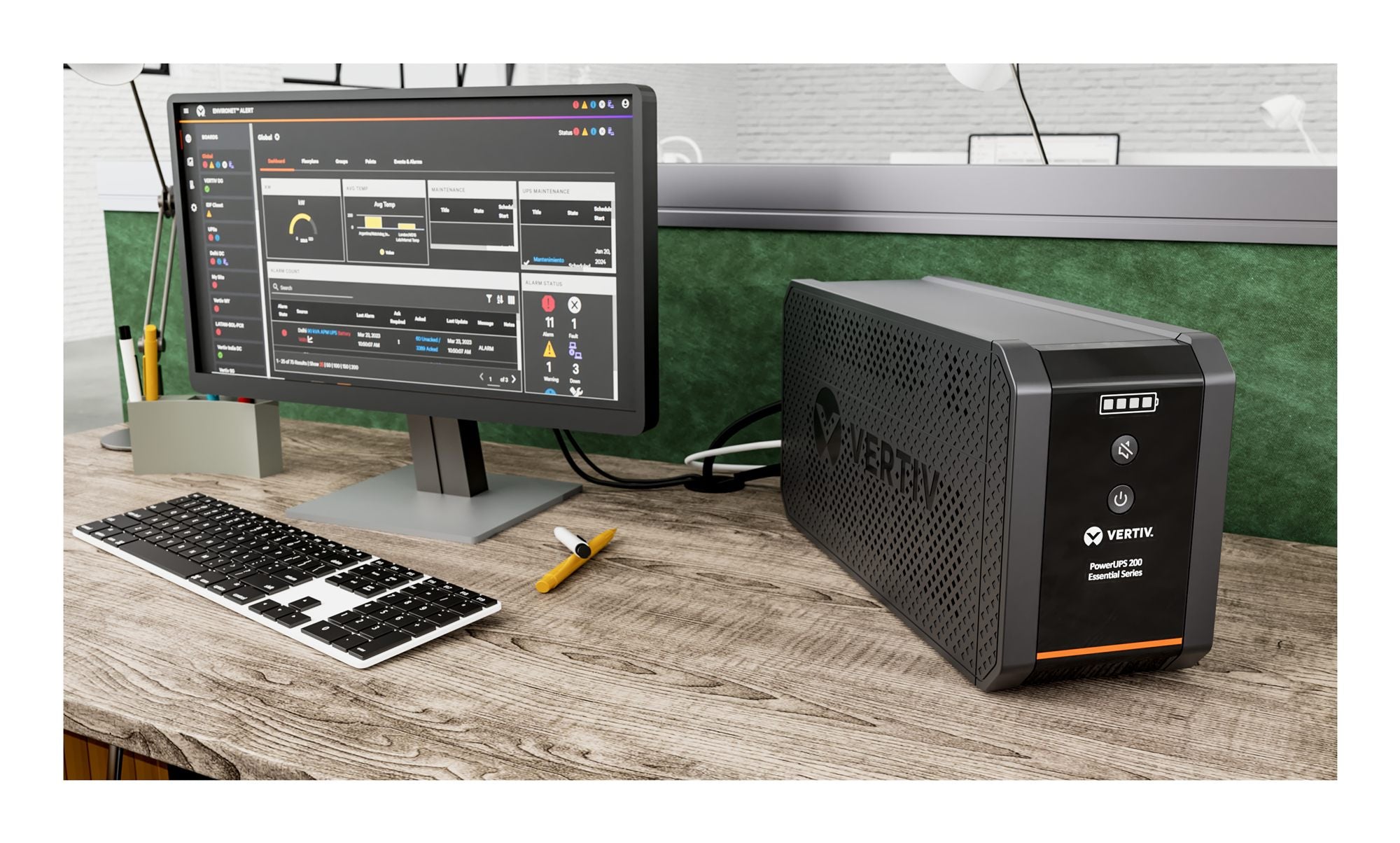 PowerUPS200Essential 1000VA/525W 230V Li