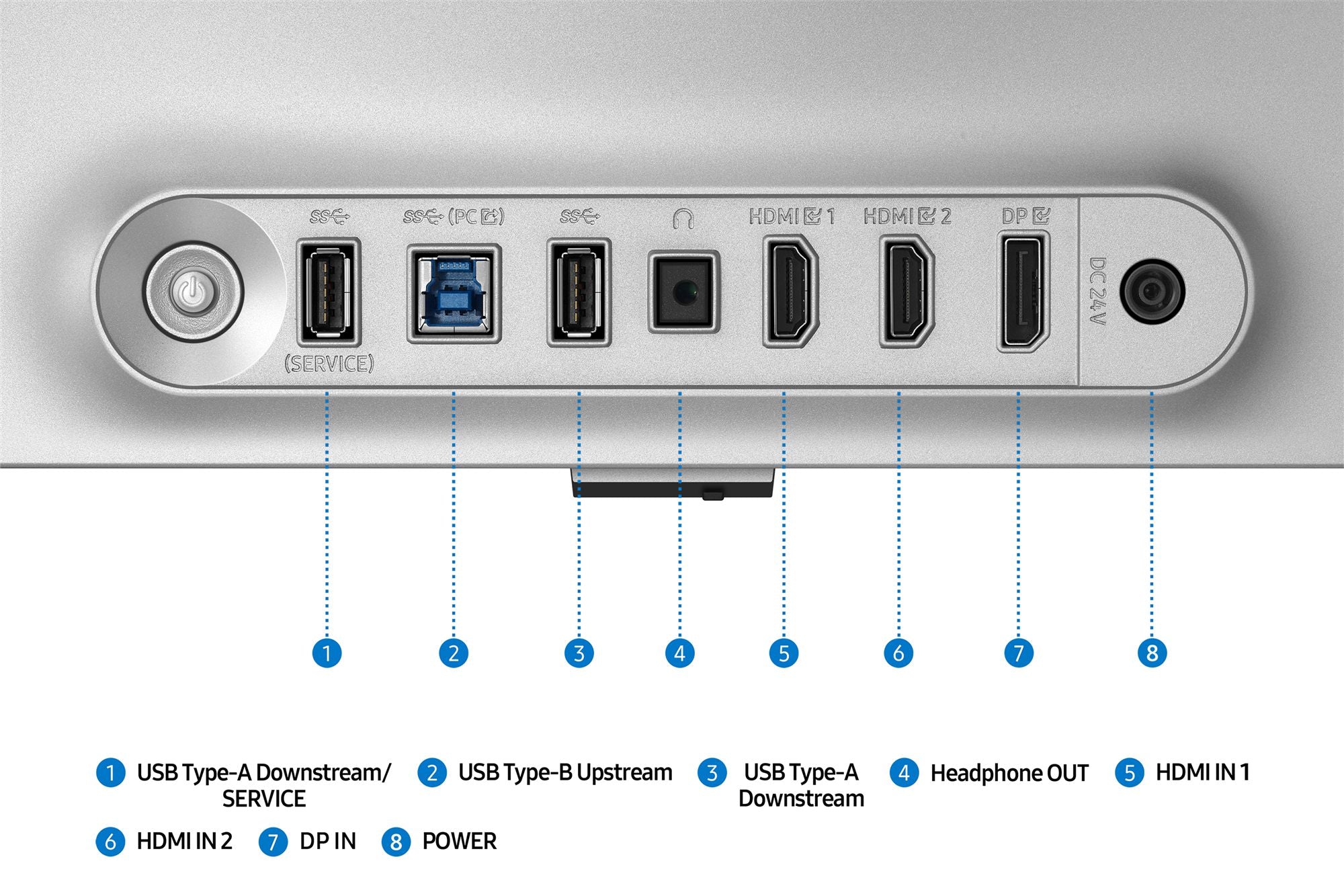"Samsung G81SF écran plat de PC 68,6 cm (27"") 3840 x 2160 pixels 4K Ultra HD OLED Argent"