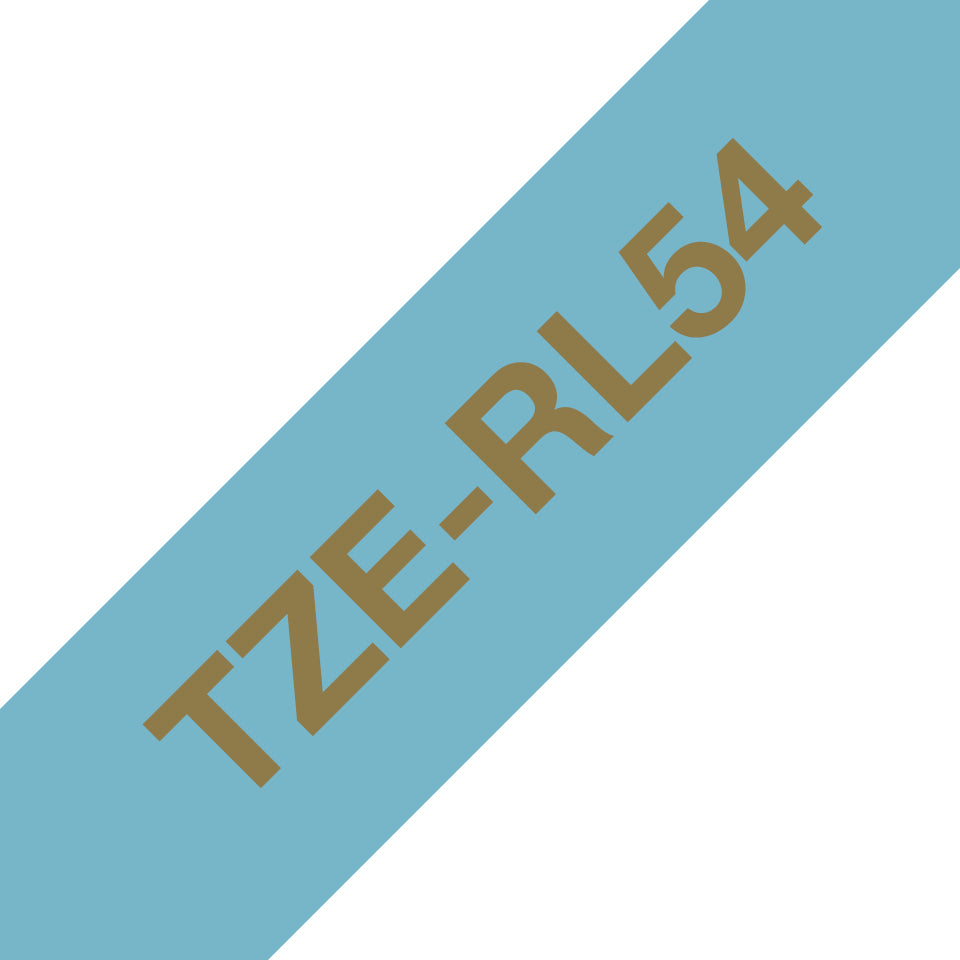 Tape/24mm gold on light blue