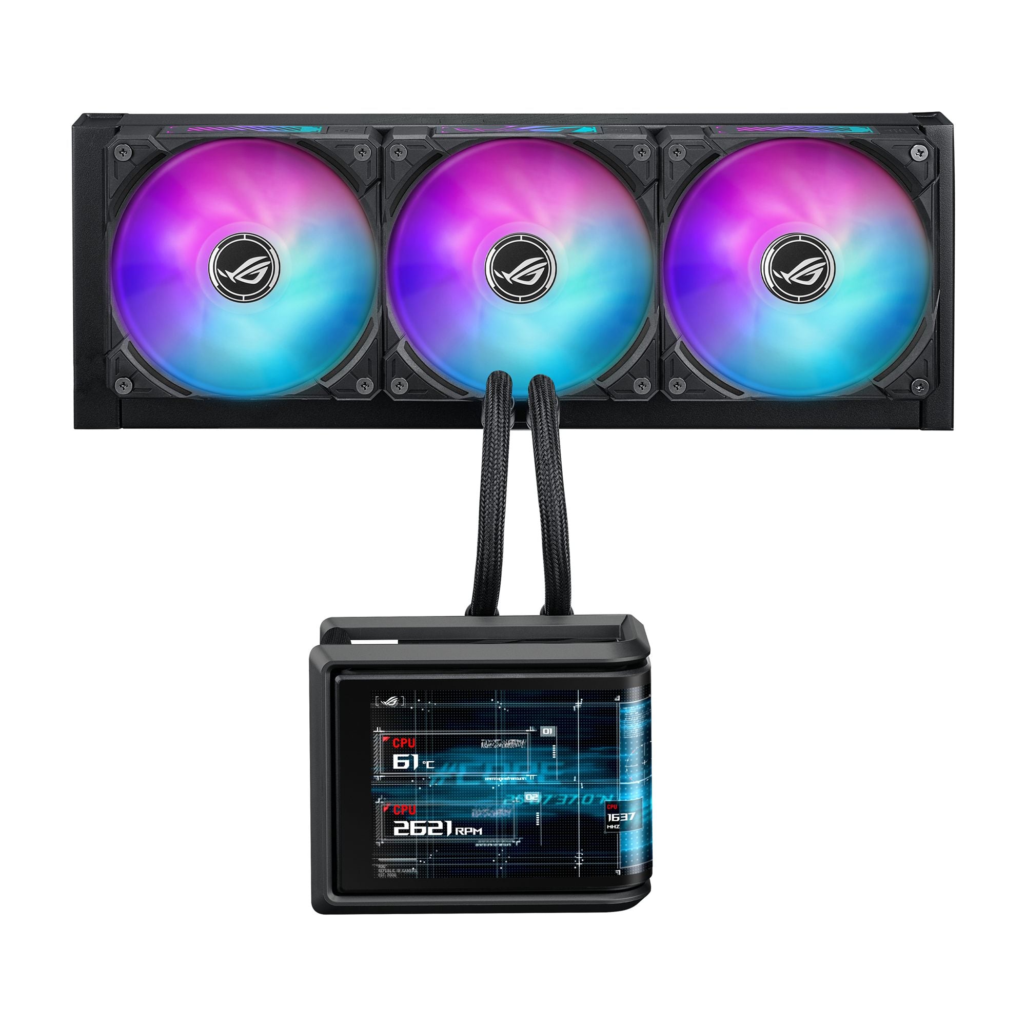 ASUS ROG RYUO IV SLC 360 ARGB CPU liquid cooler