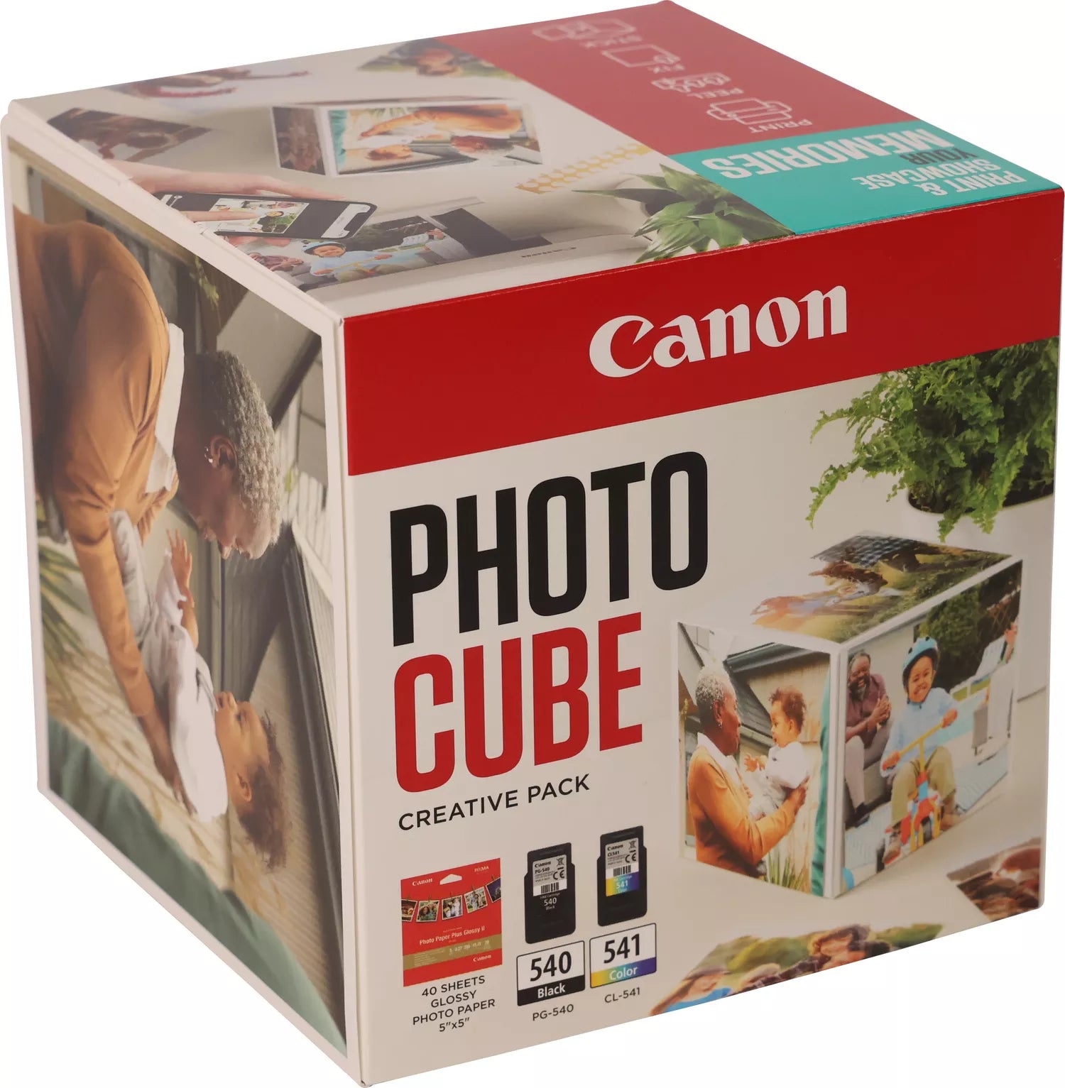 CANON PG-540/CL-541 Ink Cartridge Photo Cube Creative Pack White Blue