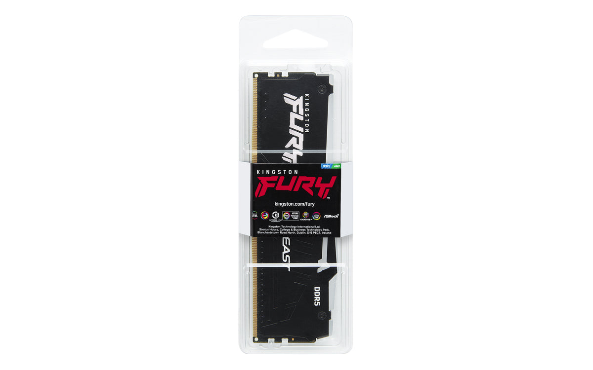 KINGSTON 16Go 5200MHz DDR5 CL40 DIMM FURY Beast RGo