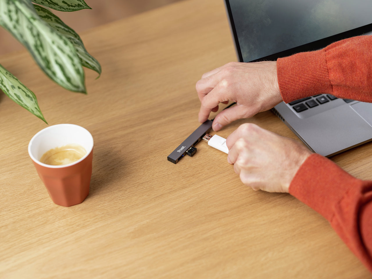 TRUST Hub USB-A HALYX MINI 4 ports USB 2.0
