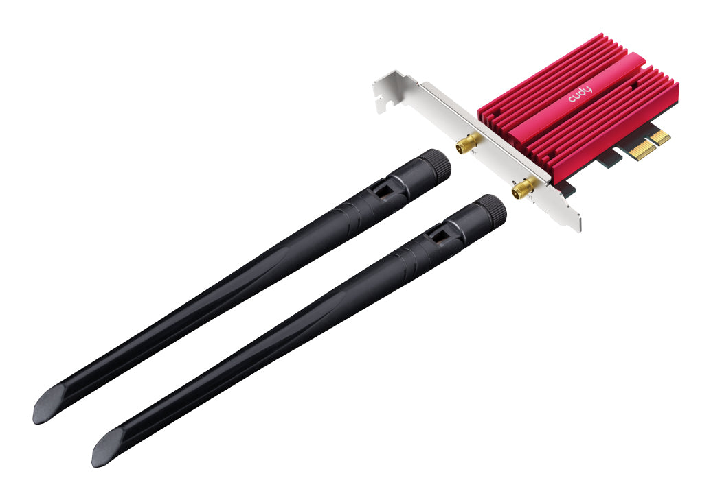 Cudy WE3000S carte réseau Interne WLAN / Bluetooth 2400 Mbit/s