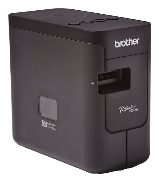 Brother PT-P750W imprimante pour étiquettes 180 x 180 DPI 30 mm/sec Avec fil &sans fil HSE/TZe Wifi