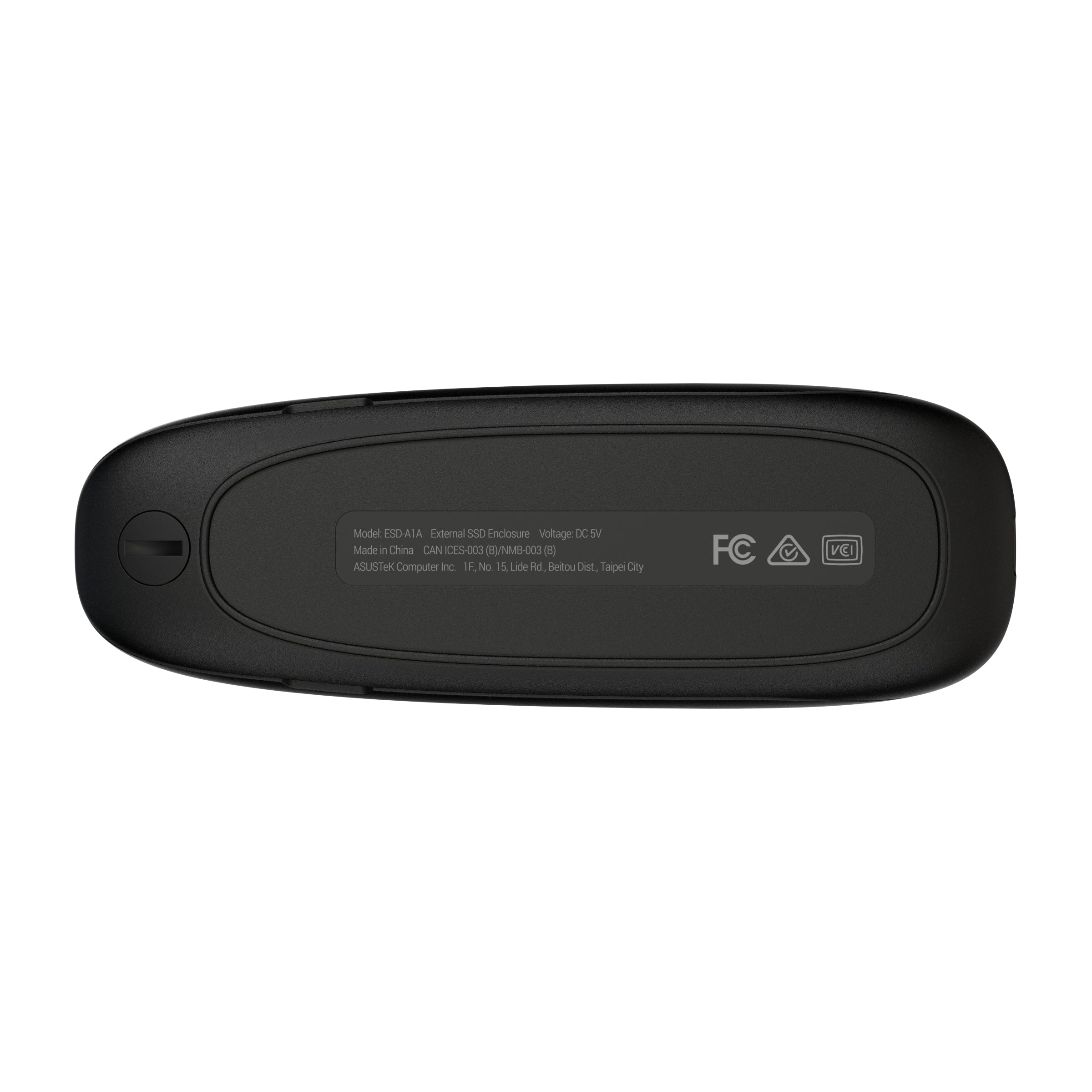 ASUS Cobble USB-C 3.2 Gen 2x1 SSD enclosure SSD case 10Gbps dual M.2 NVMe PCIe and SATA interfaces Black