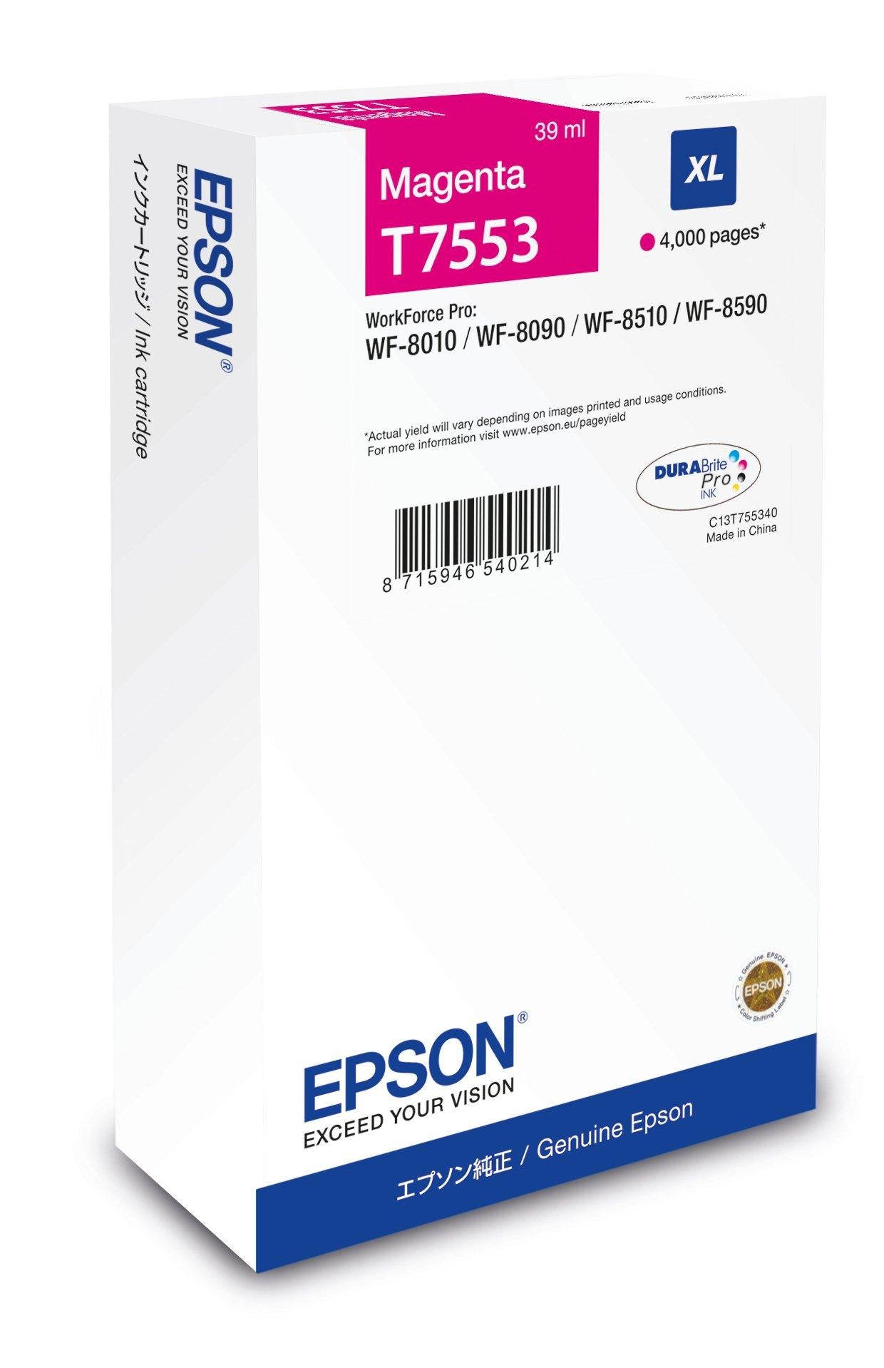 EPSON 4LB WF-8xxx Series Ink Cartridge XL Ma