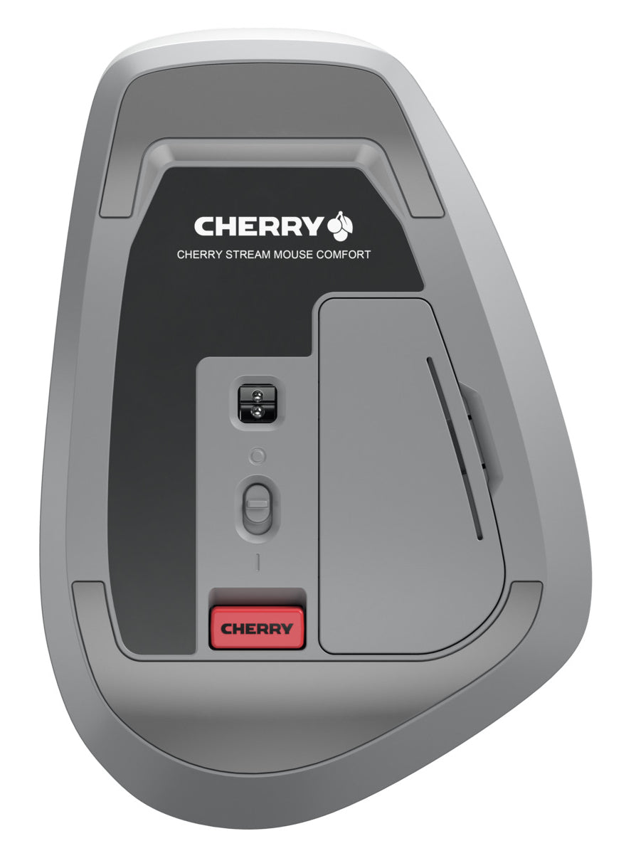 CHERRY Souris STREAM COMFORT sans fil blanche
