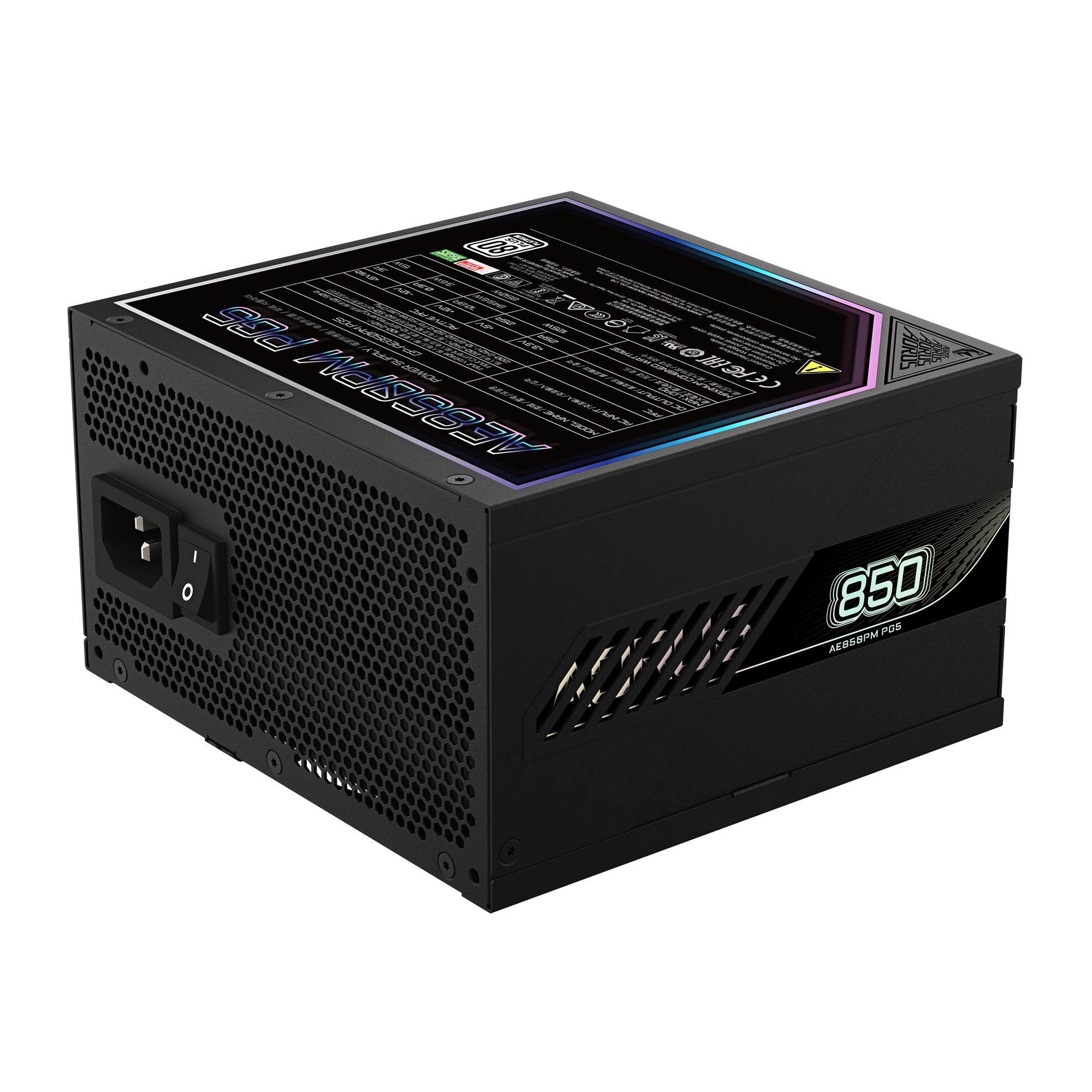 GIGABYTE AORUS ELITE P850W unité d'alimentation d'énergie 850 W 20+4 pin ATX Noir