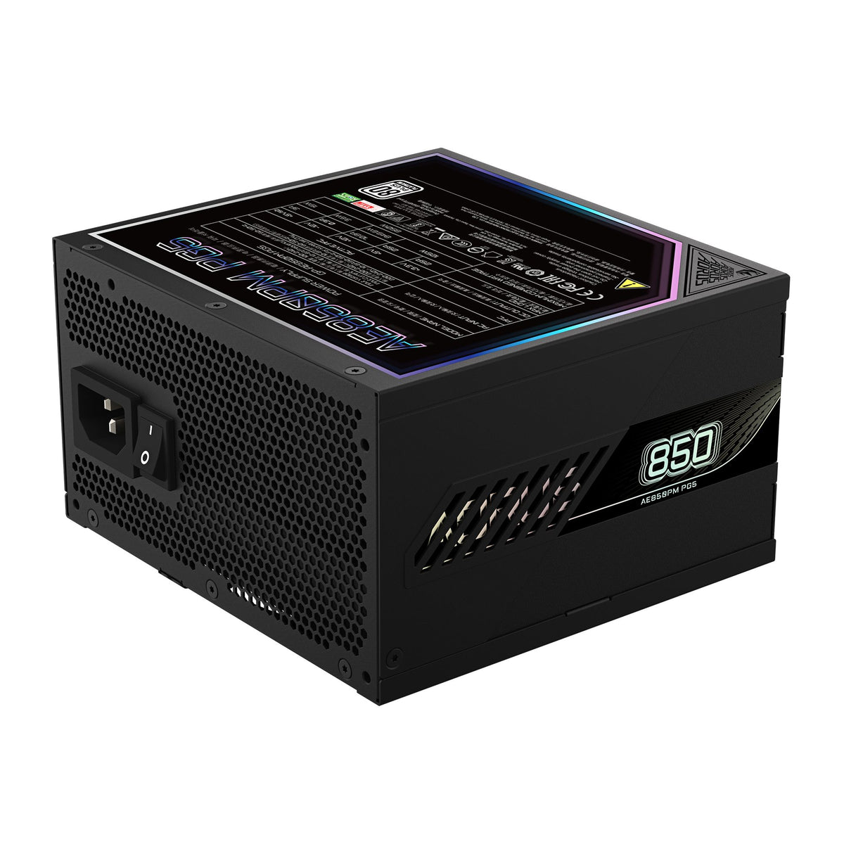 GIGABYTE AORUS ELITE P850W unité d'alimentation d'énergie 850 W 20+4 pin ATX Noir