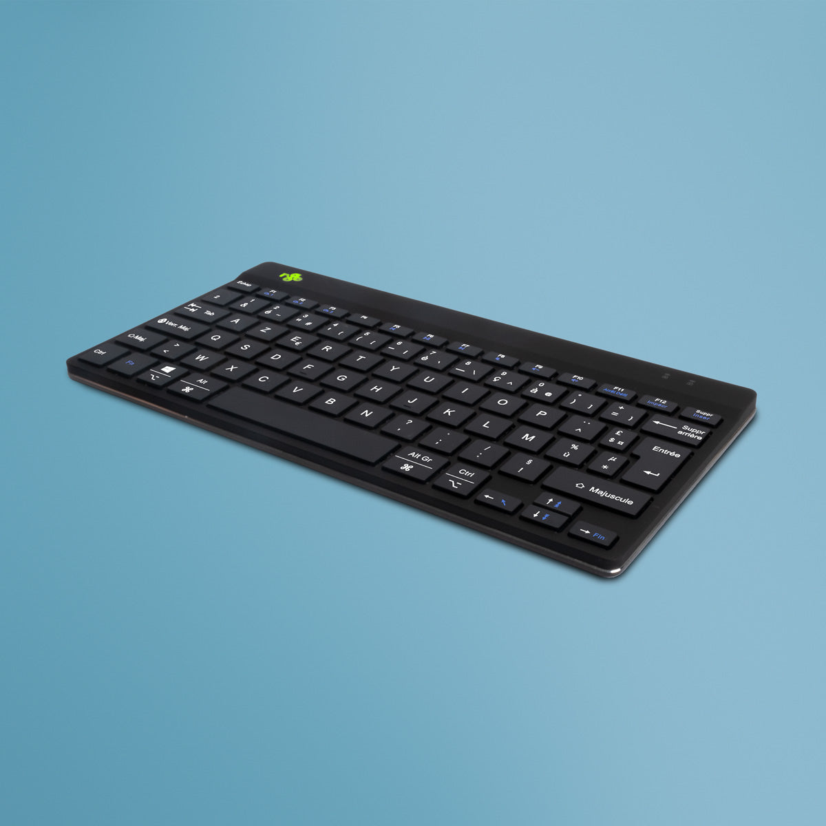 R-GO TOOLS Clavier ergonomique Compact Break, Bluetooth noir