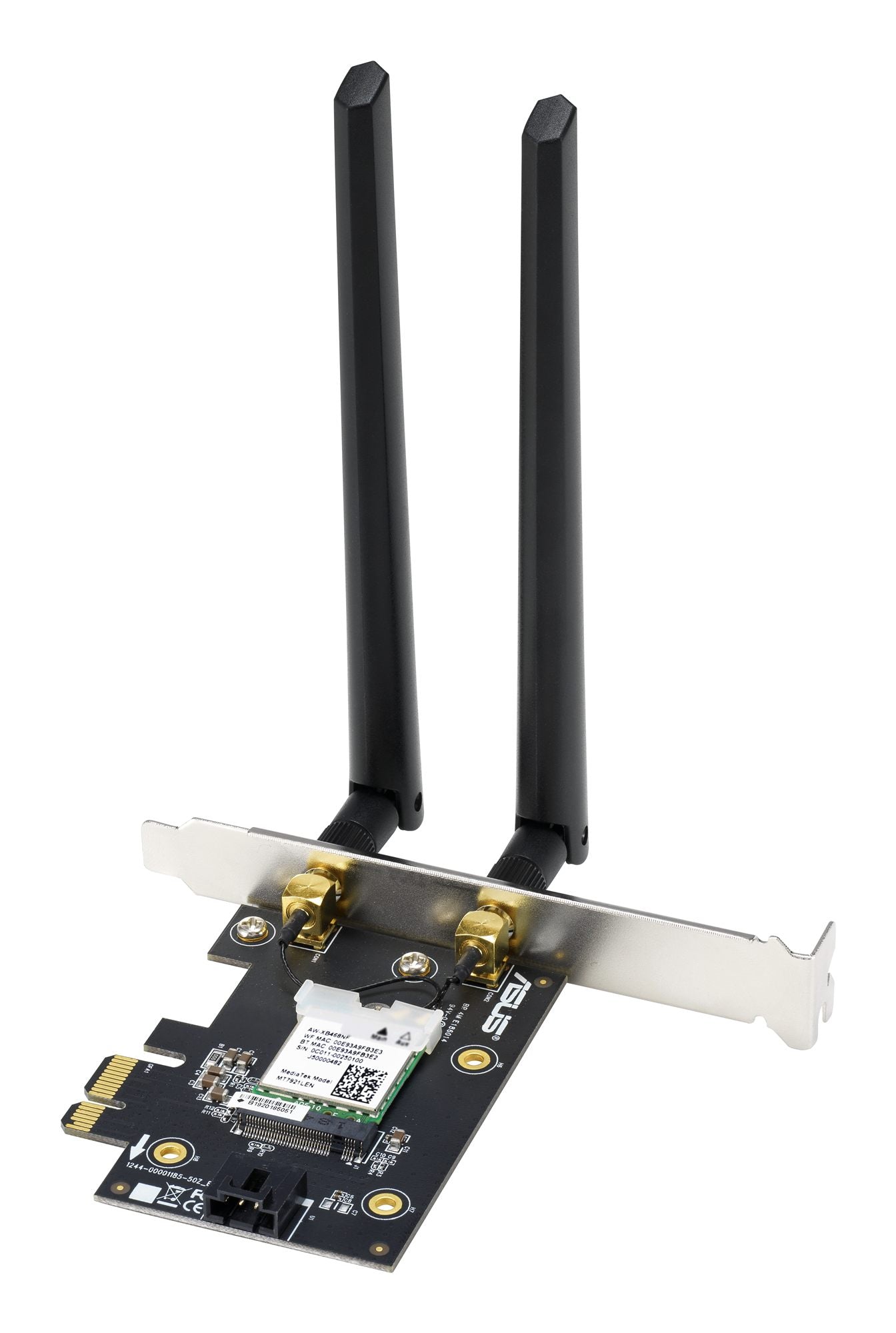 ASUS PCE-AX1800 Dual-Band WiFi 6 802.11ax Bluetooth 5.2 PCIe Adapter