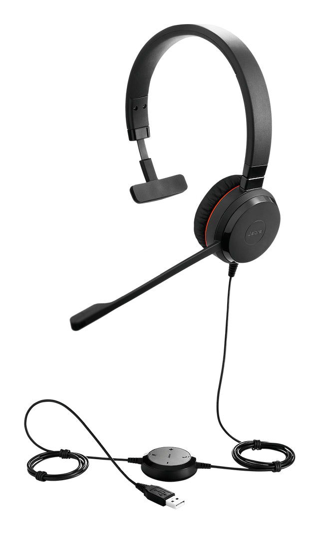 Jabra Evolve 30 II Mono MS USB C/A adapt