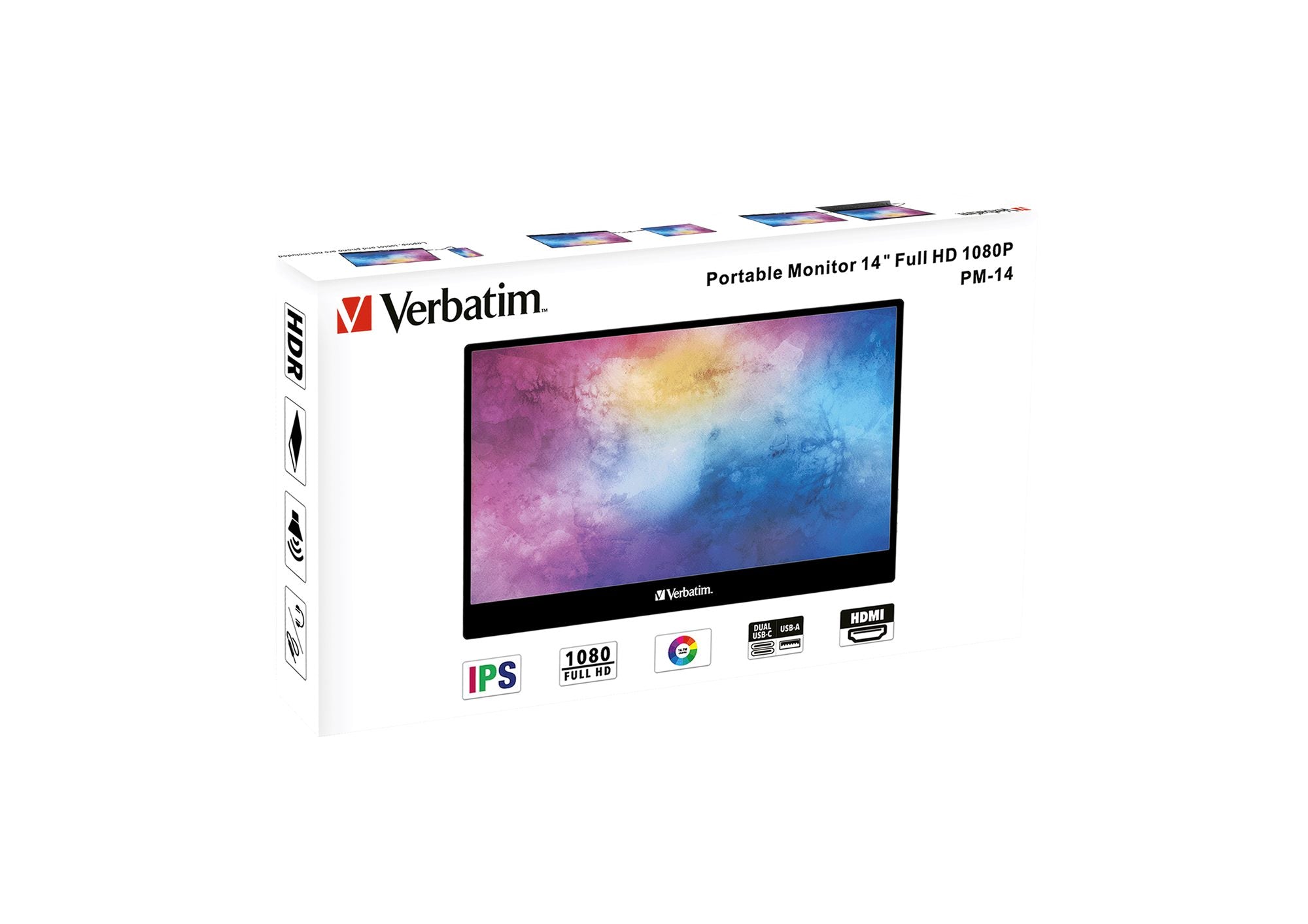 Verbatim PM-14 Portable Monitor 14" Full