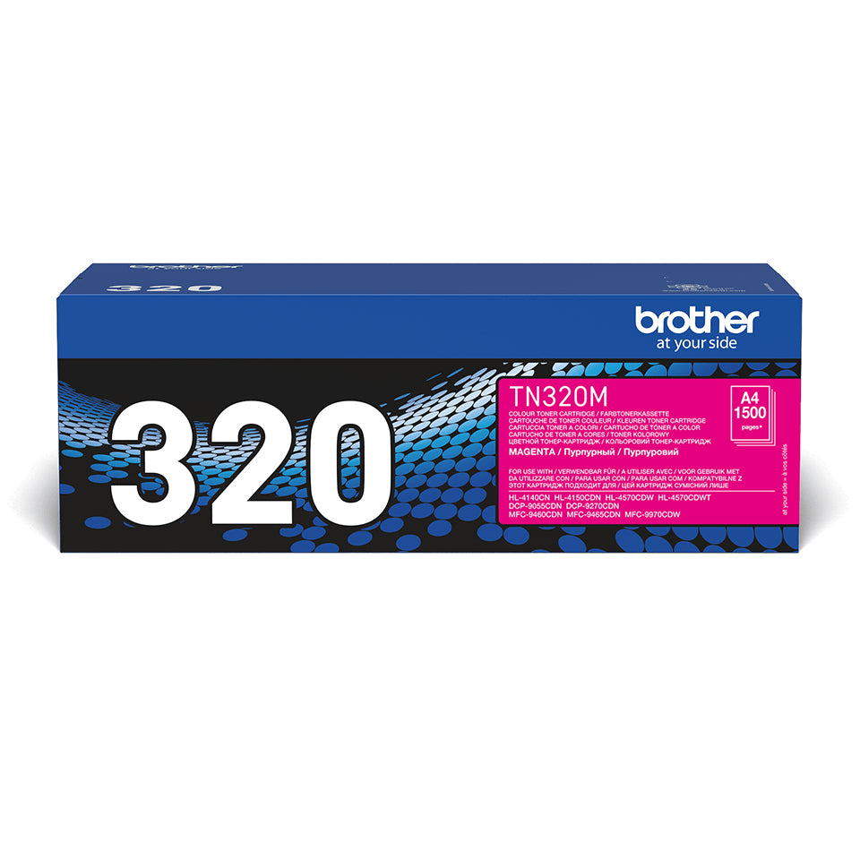 BROTHER TN-320 cartouche de toner magenta capacité standard 1.500 pages pack de 1