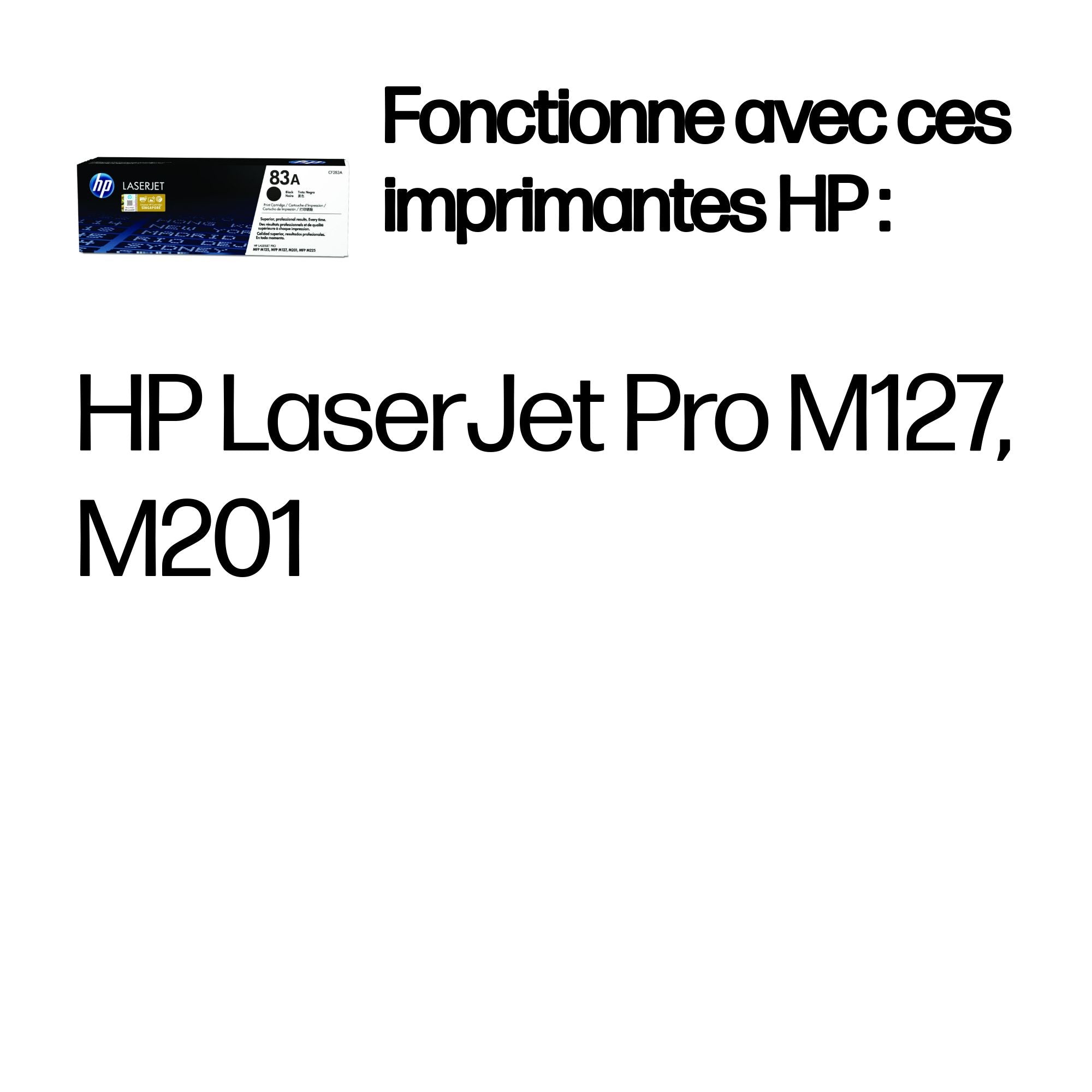 HP 83A original Toner cartridge CF283A black standard capacity 1.500 pages 1-pack