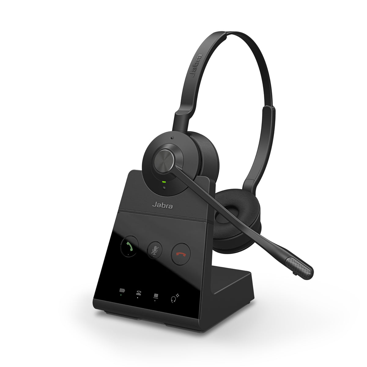 Jabra Engage 65 Stereo Casque Sans fil Arceau Bureau/Centre d'appels Noir