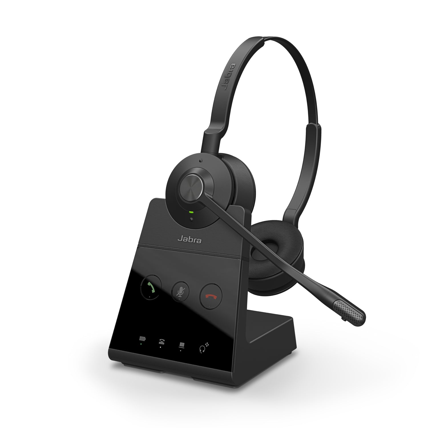 Jabra Engage 65 Stereo Casque Sans fil Arceau Bureau/Centre d'appels Noir