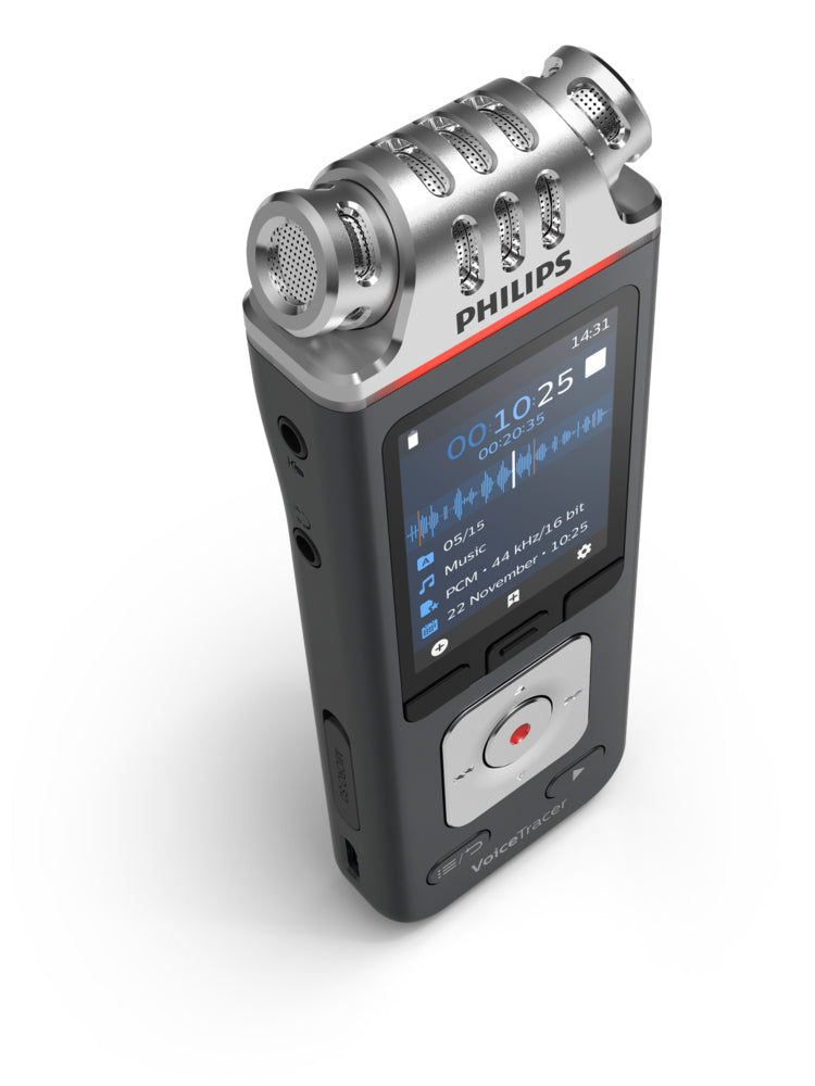 PHILIPS Dictaphone VoiceTracer DVT6115 : Enregistreur audio