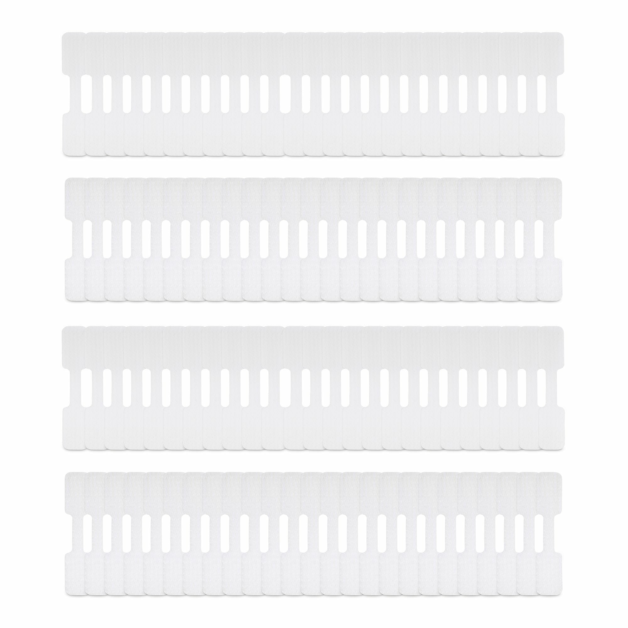 Cable Labels 100 Pack Hook-and-Loop