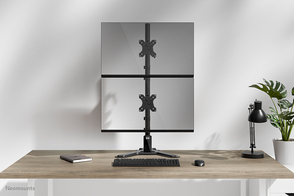 Neomounts DS45-600BL2V Dual monitor stan