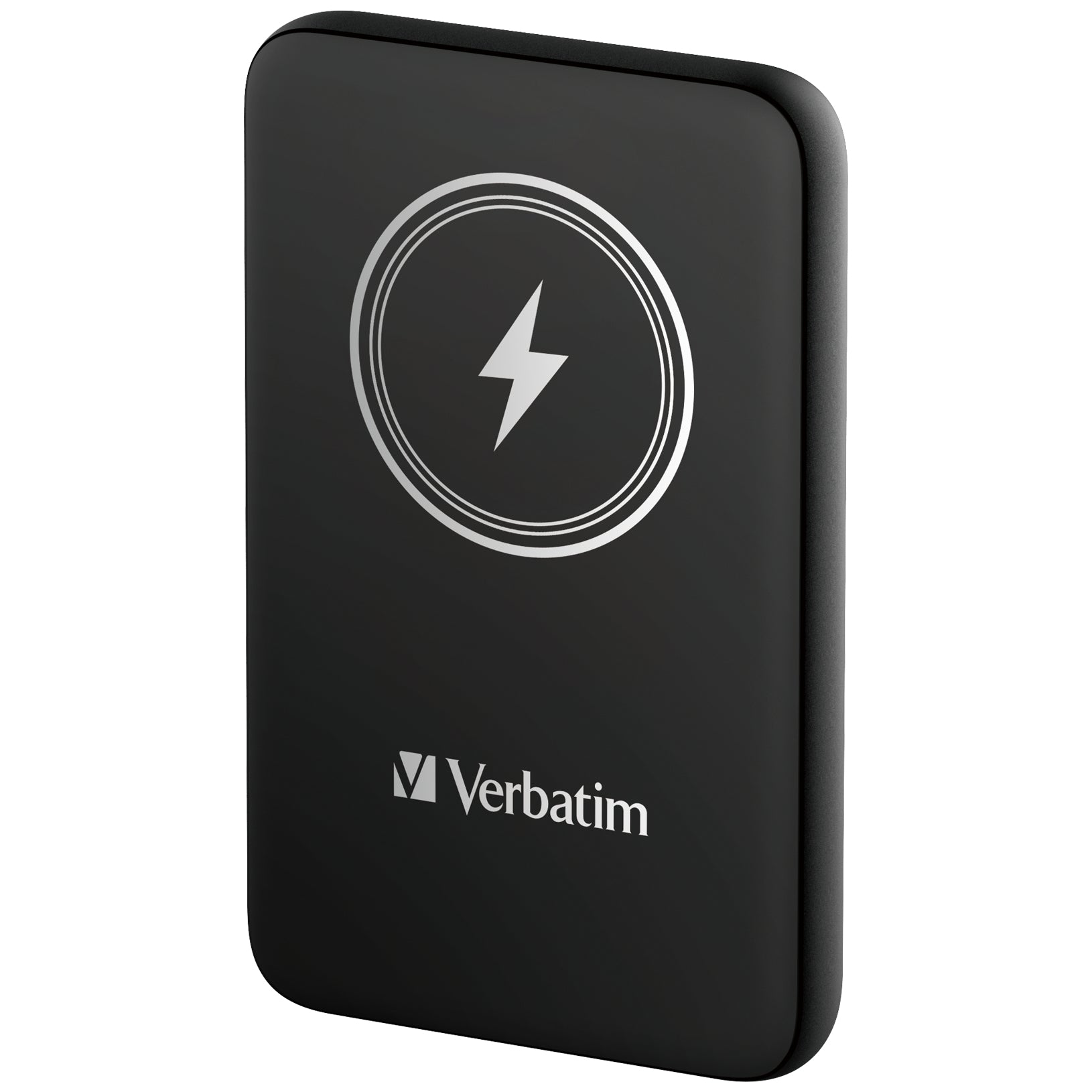 VERBATIM CHARGE N GO MAGNETIC WIRELESS POWER BANK 10000 BLACK WCF (P)