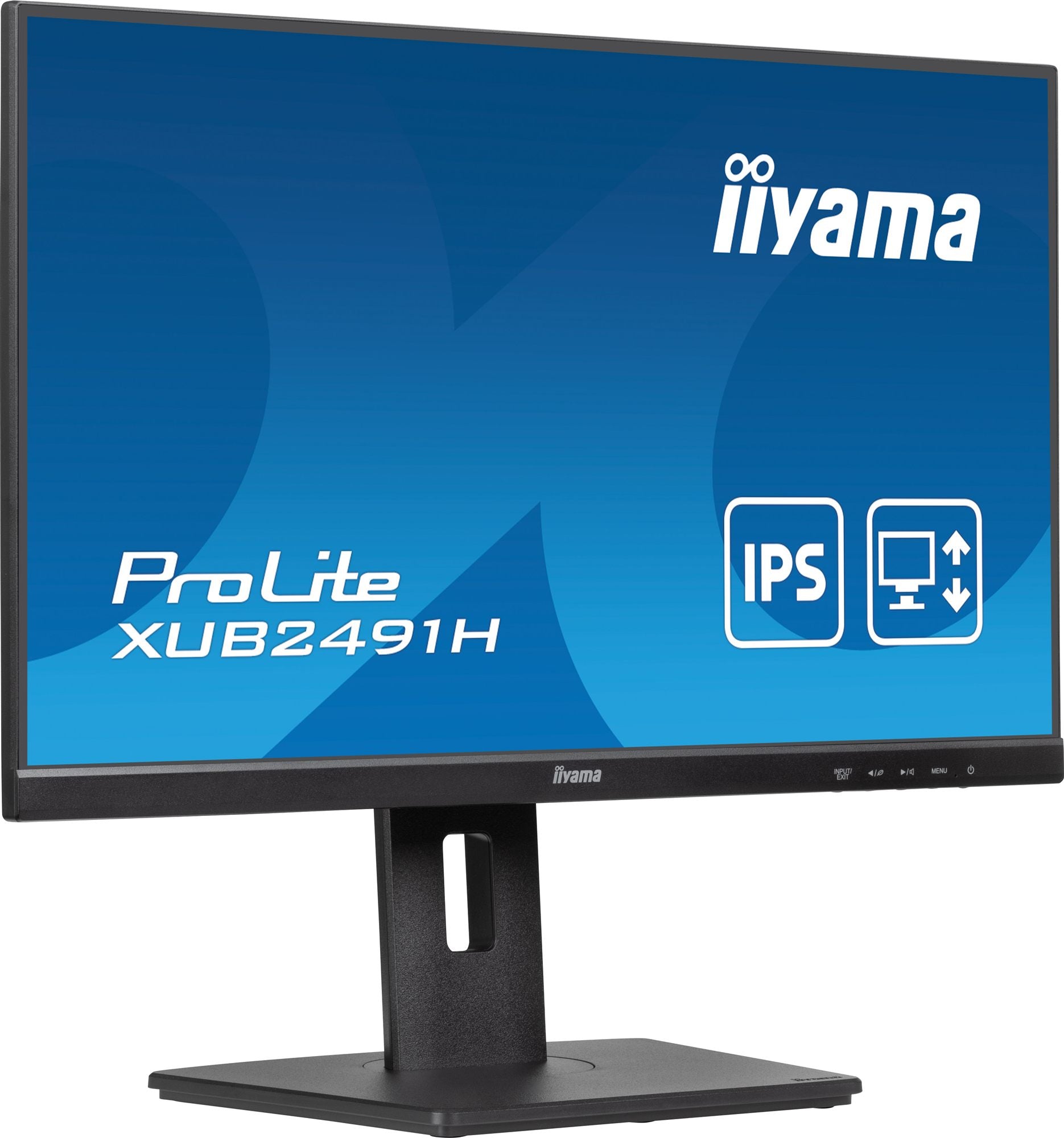 "iiyama XUB2491H-B1 24"" IPS FHD 100Hz 300cd/m2 4ms HDMI DP 15cm Support réglable en hauteur"