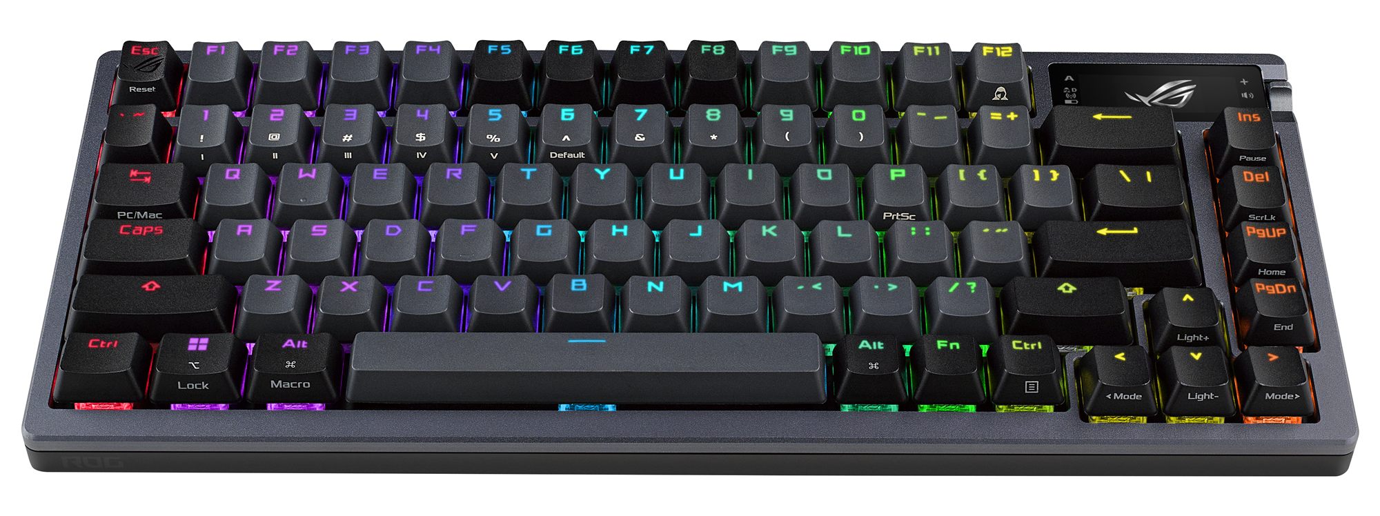 ASUS ROG Azoth clavier Gaming USB + RF Wireless + Bluetooth Noir