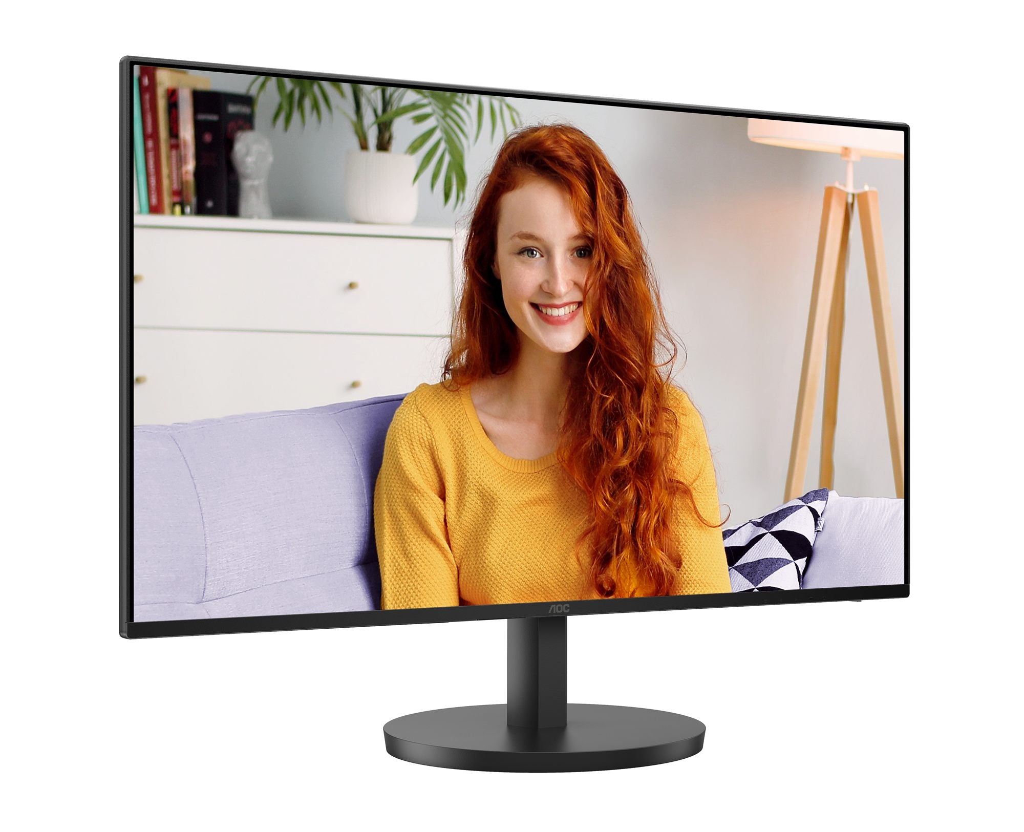 AOC 27B3HA2 écran LED - 27" - 1920 x 1080 Full HD (1080p) @ 100 Hz - IPS - 250 cd/m² - 1300:1 - 1 ms - HDMI, VGA - haut-parleurs