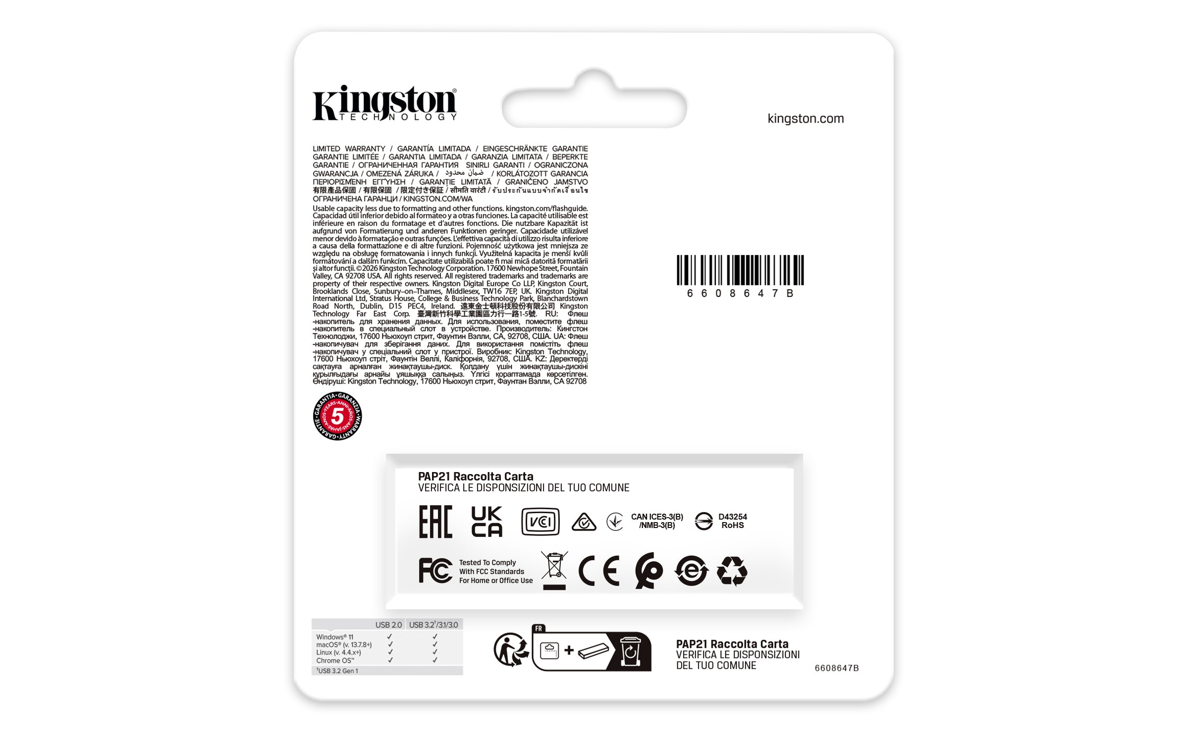 128GB Portable USB 3.2 Gen 1 DataTravele