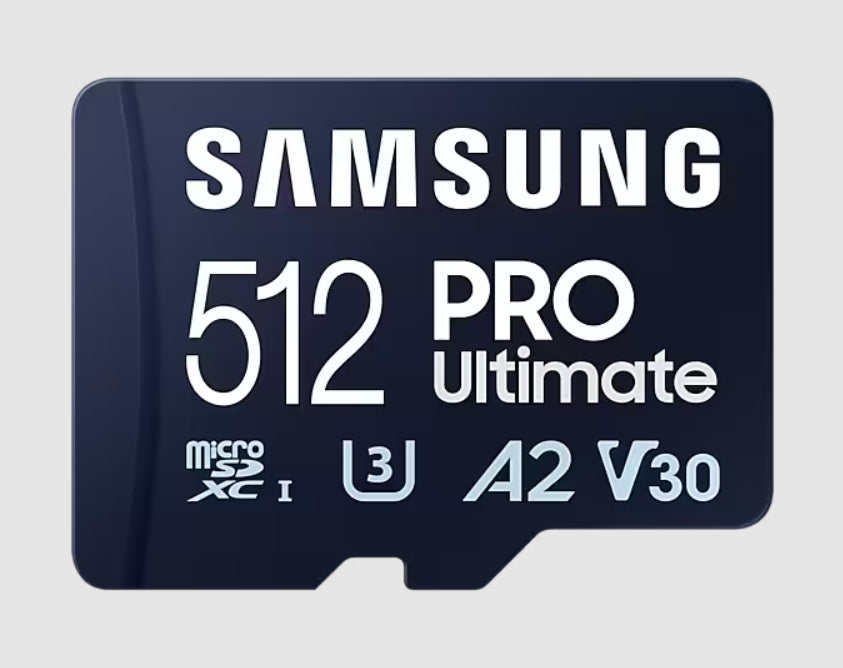 Micro SD 512GB PRO Ultimate+microSD read