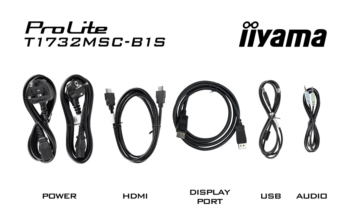 "iiyama ProLite écran plat de PC 43,2 cm (17"") 1280 x 1024 pixels SXGA LED Écran tactile Table Noir"